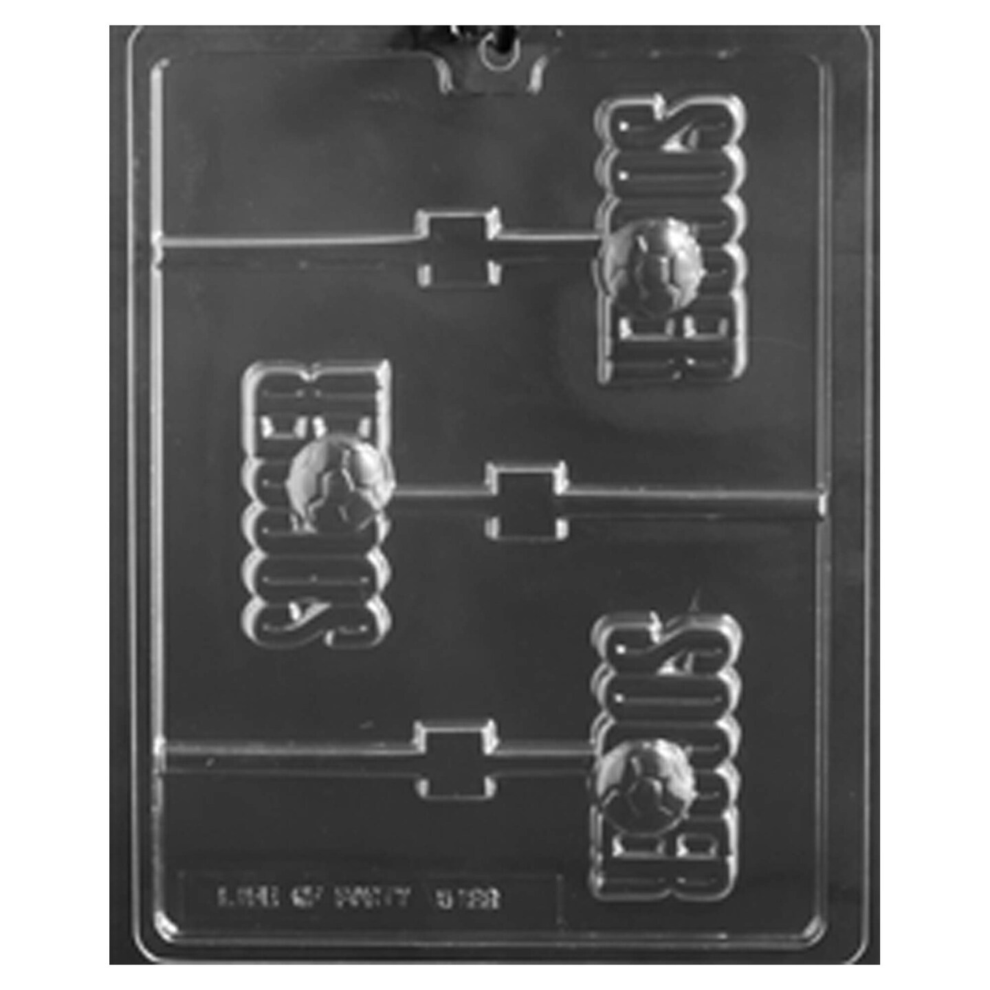 Soccer with Ball Lolly Chocolate Mold