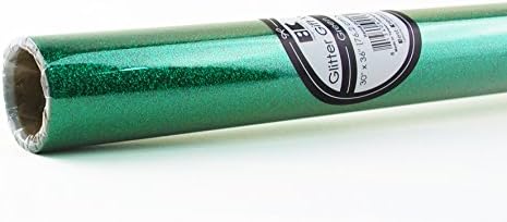 Best Creation Glitter Gift Wrap, 30 x 36-Inch Green 2 ROLLS