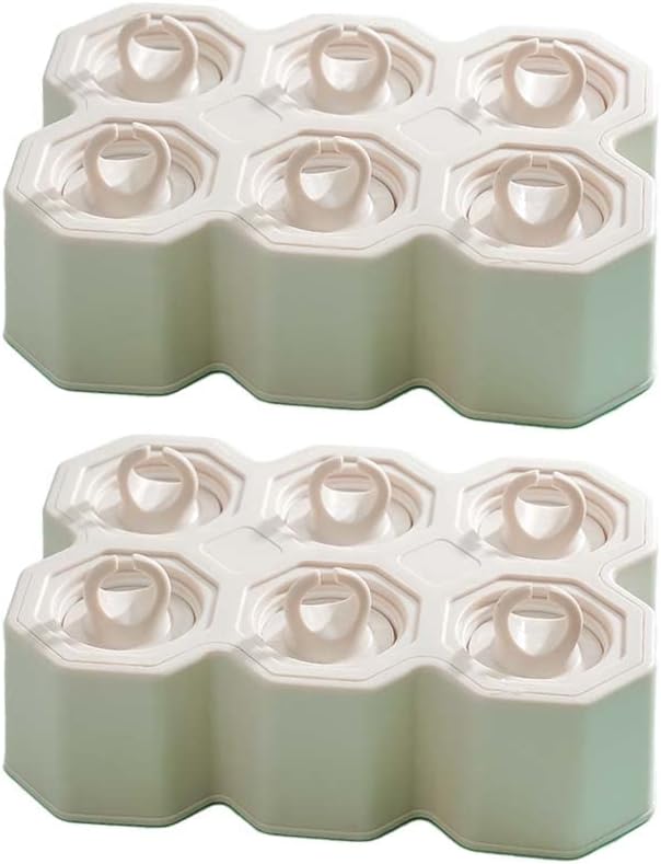 12-Pack Silicone Ring Popsicle Molds – BPA-Free, Reusable and Easy Release Popsicle Makers (Green)