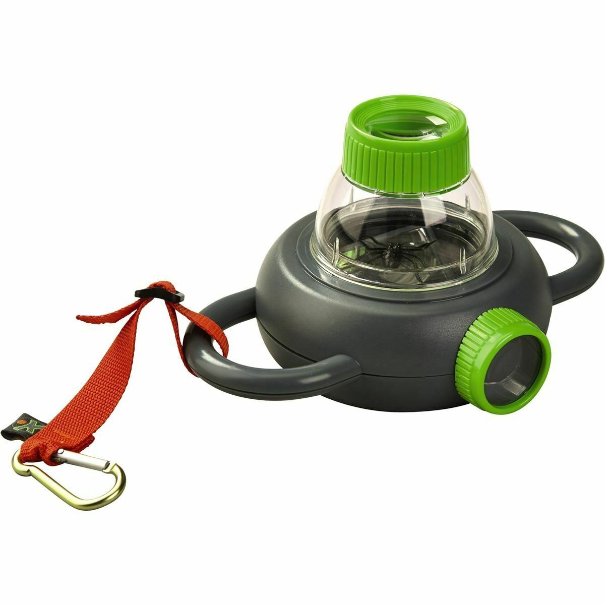 HABA Terra Kids Bug Viewer and Observational Magnifier &#x2013; Dual Magnification with Mirror, Carabiner Clip, and 360&#xB0; Insect Observation