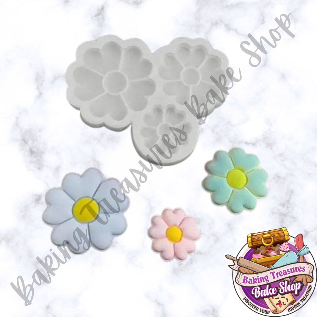 Flower Power #2 silione mold