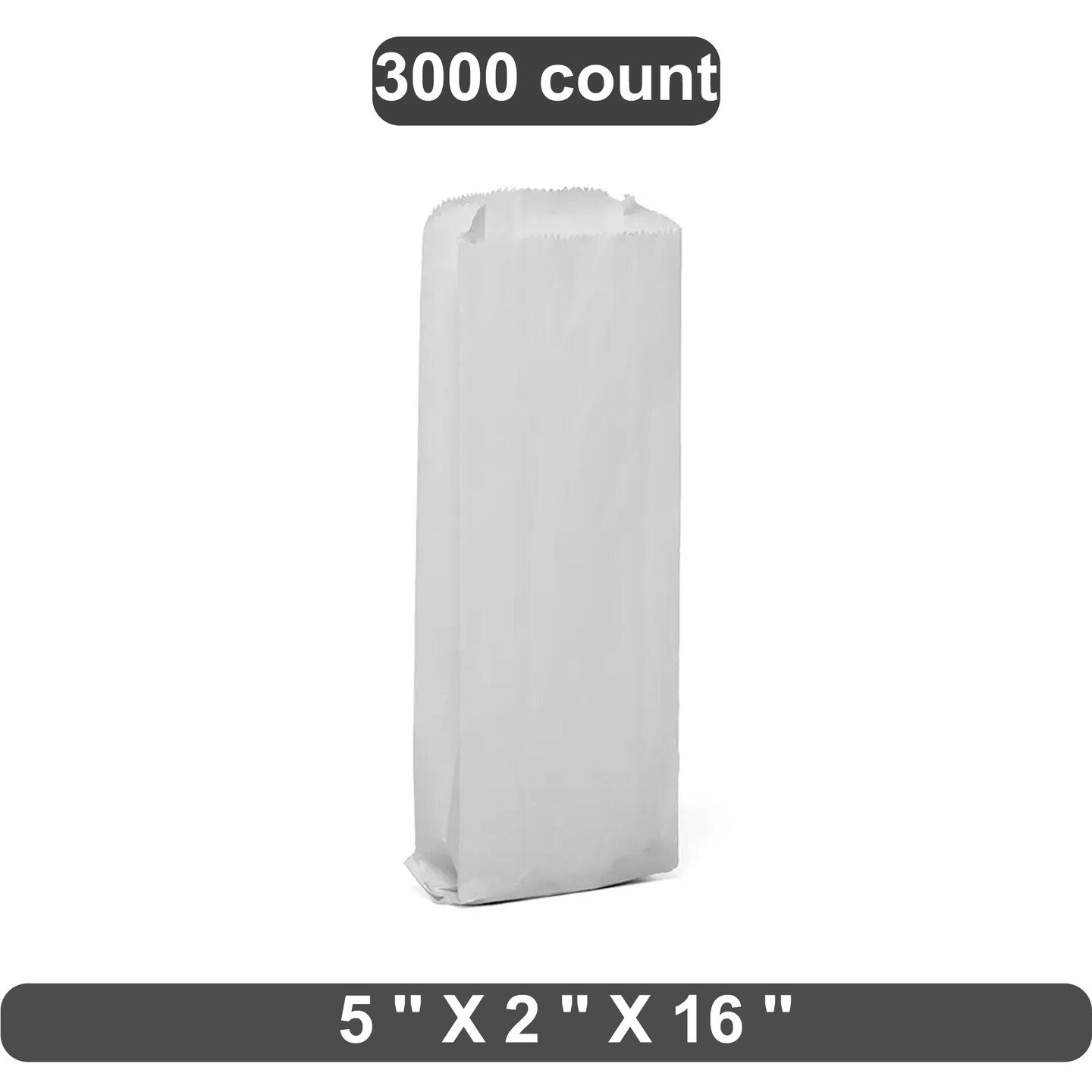 Tall Liquor Bottle Bag 5&#x22; x 2&#x22; x 16&#x22;
