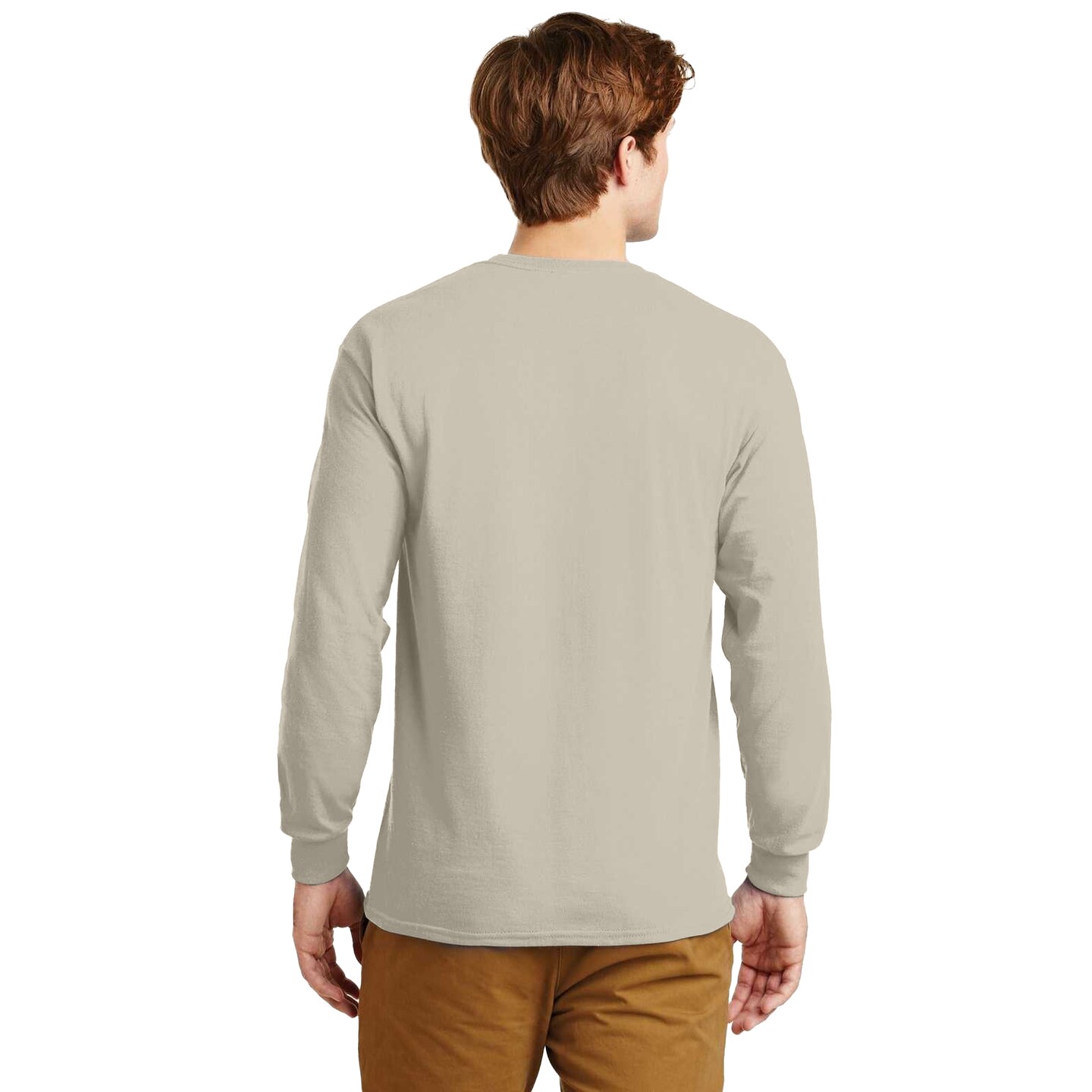 Gildan Ultra Cotton Long Sleeve T-Shirt, Men&#x27;s Adult T-Shirt