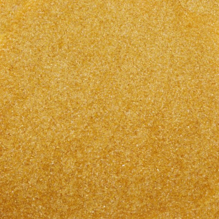 Oceanside Fusible Glass Frit Fine Medium Amber 96 COE - 8.5oz Jar (1108)