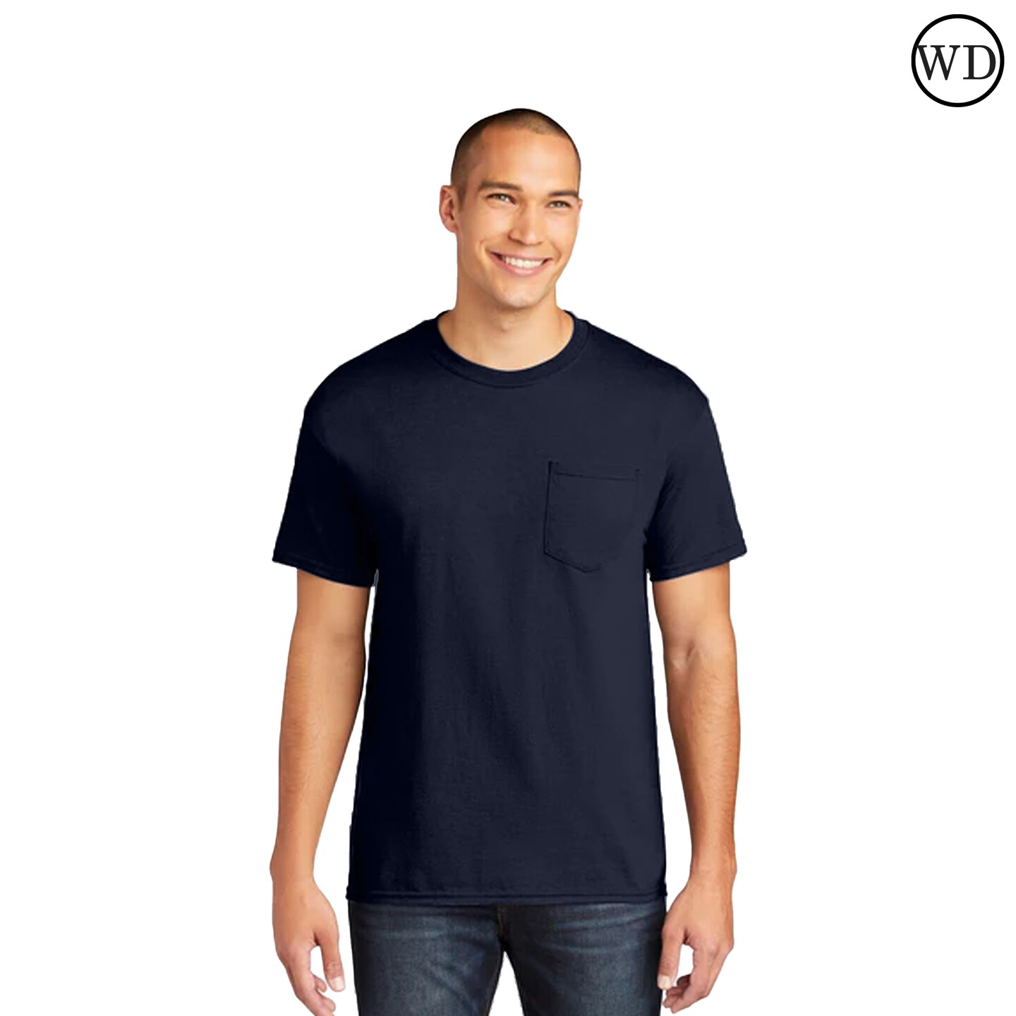 Gildan Heavy Cotton Pocket T-Shirt, Small Business DIY T-Shirt