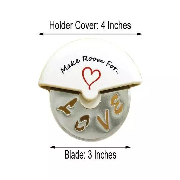 4-Inch White PIZZA CUTTER Favor Box Wedding Party Events Home Decorations