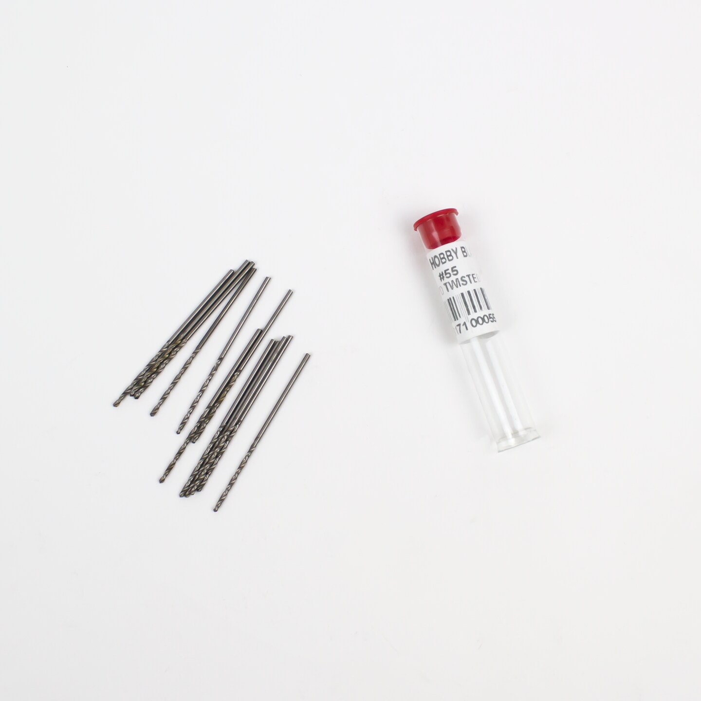 Excel Blades Drill Bits #55 – 12 Piece High-Speed Steel Twist Drill Set, 0.0520 IN / 1.32 MM