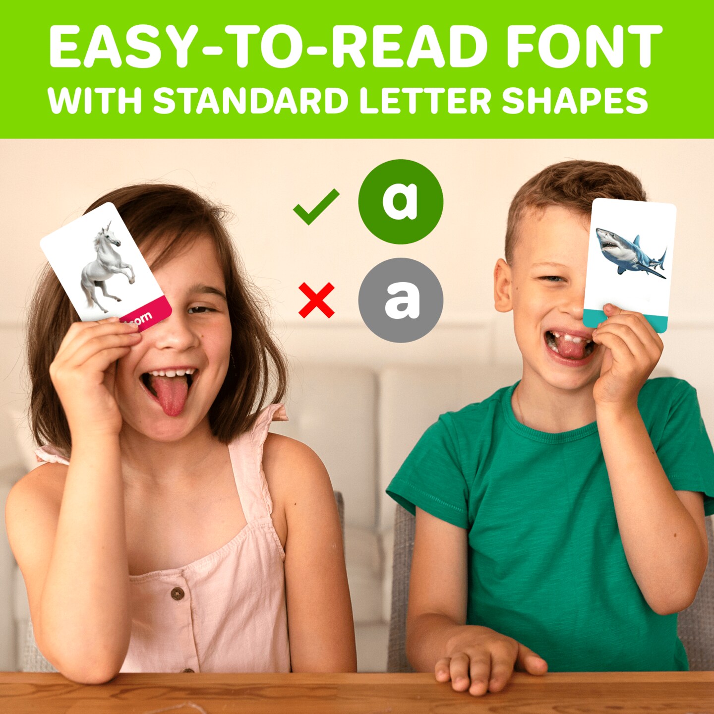 60 Realistic Learning Flash Cards for Kids | ABC, Numbers &#x26; Animals