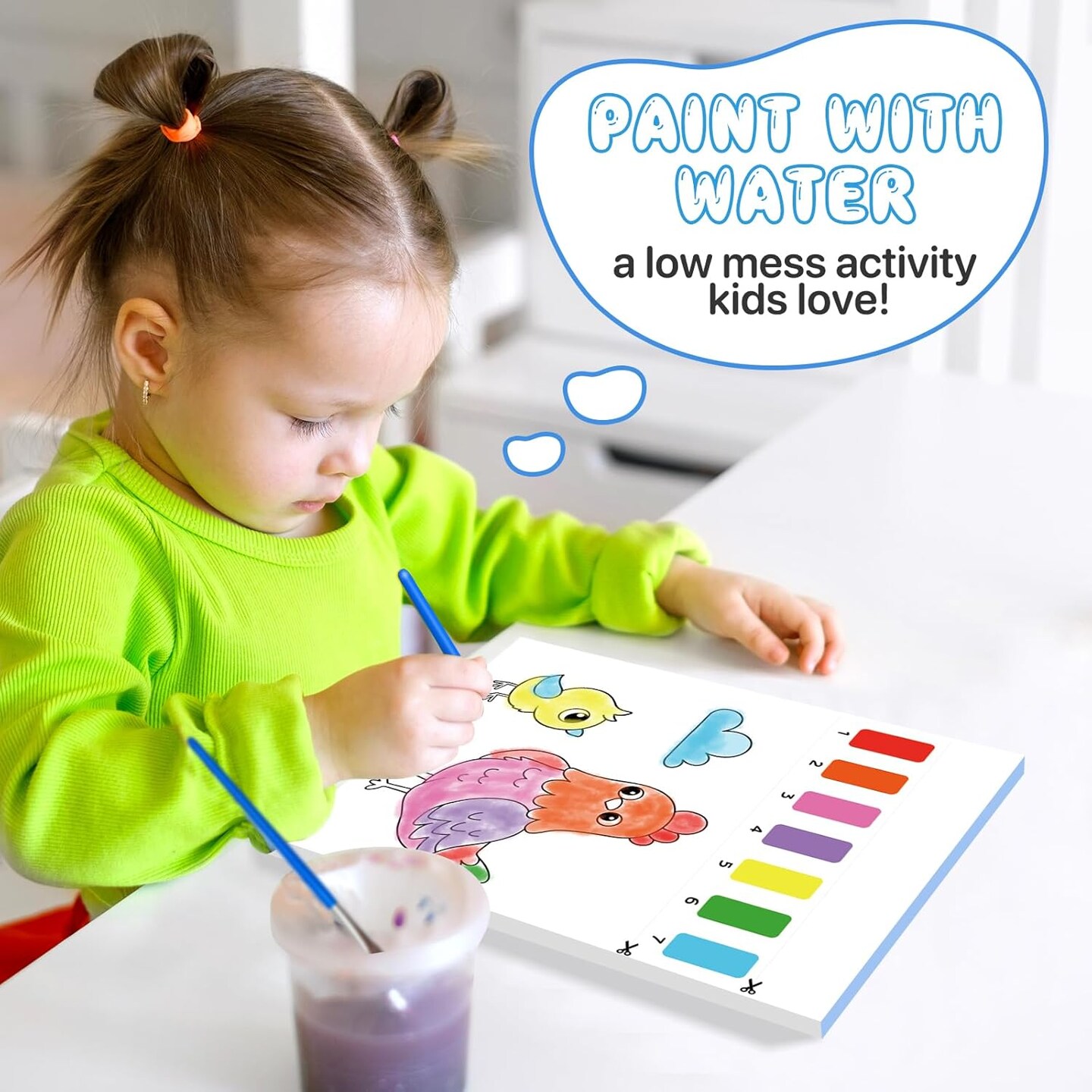 Paint with Water Coloring Books for Kids