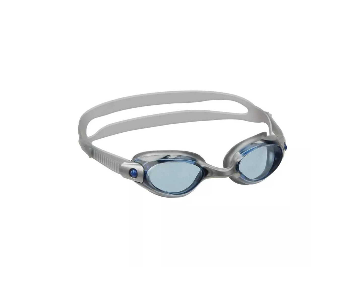 Swimline Youth Race One Competition Swimming Goggles - Blue and Gray