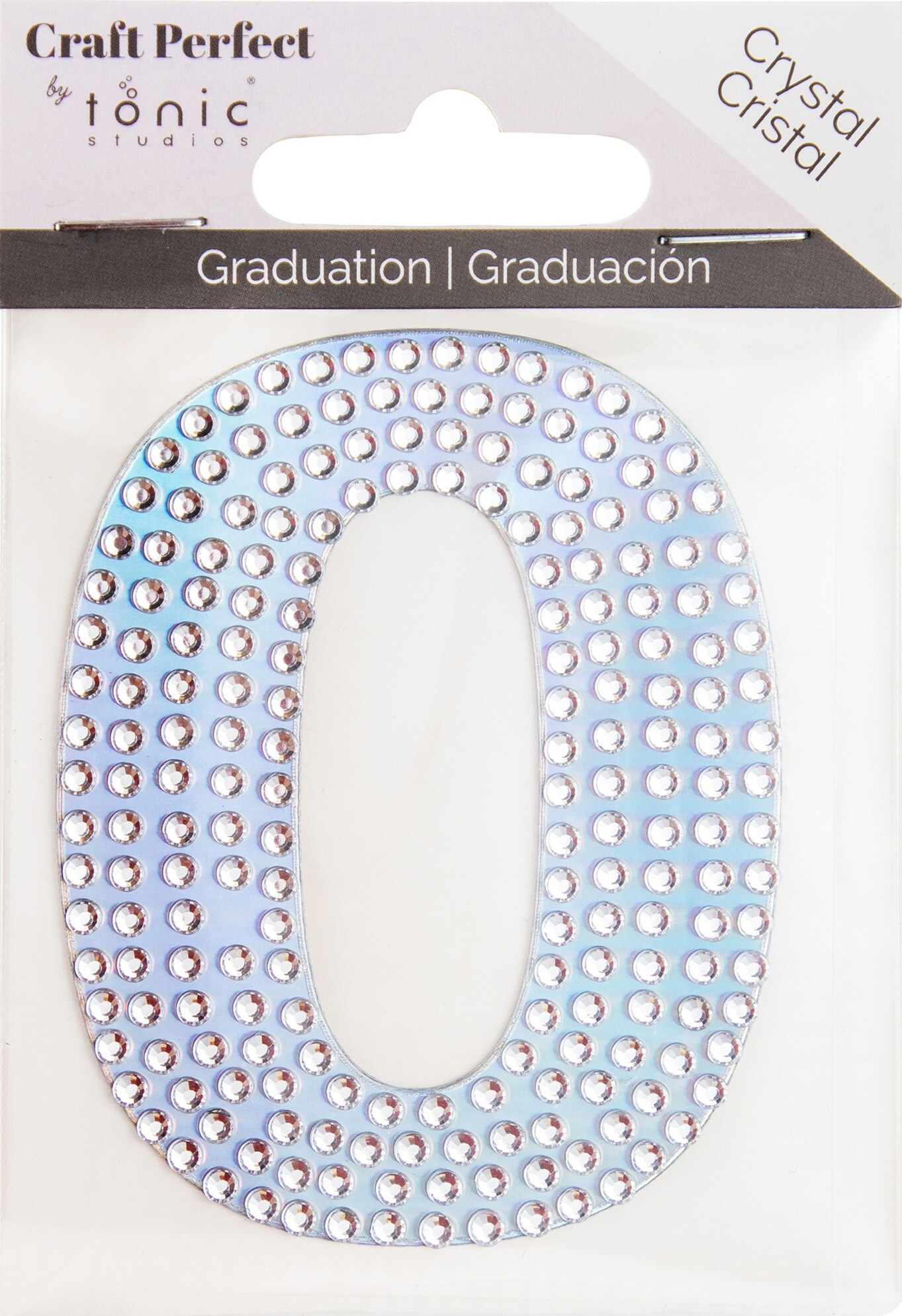 Craft Perfect Number Sticker -Crystal #0