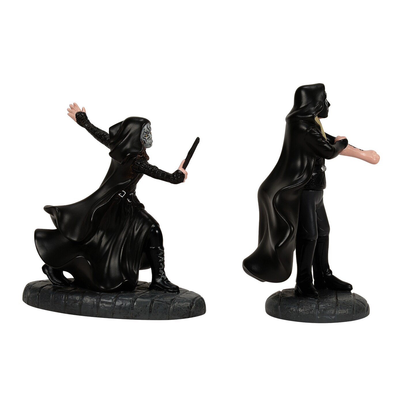 Department 56 Harry Potter Village The Death Eaters Village Figurine Set, 2 Pieces 2.6in H