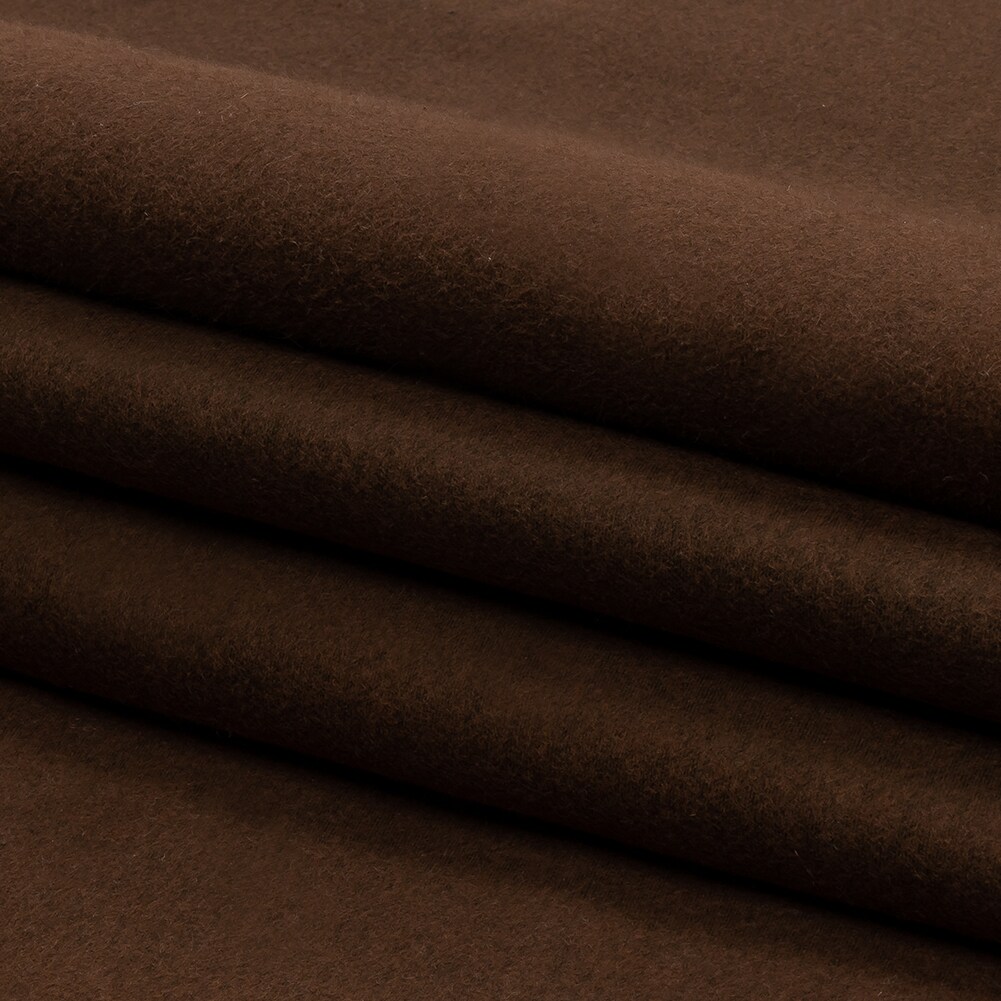1 Yard Brown Brushed Cotton Twill Flannel Fabric 55 Inches Width
