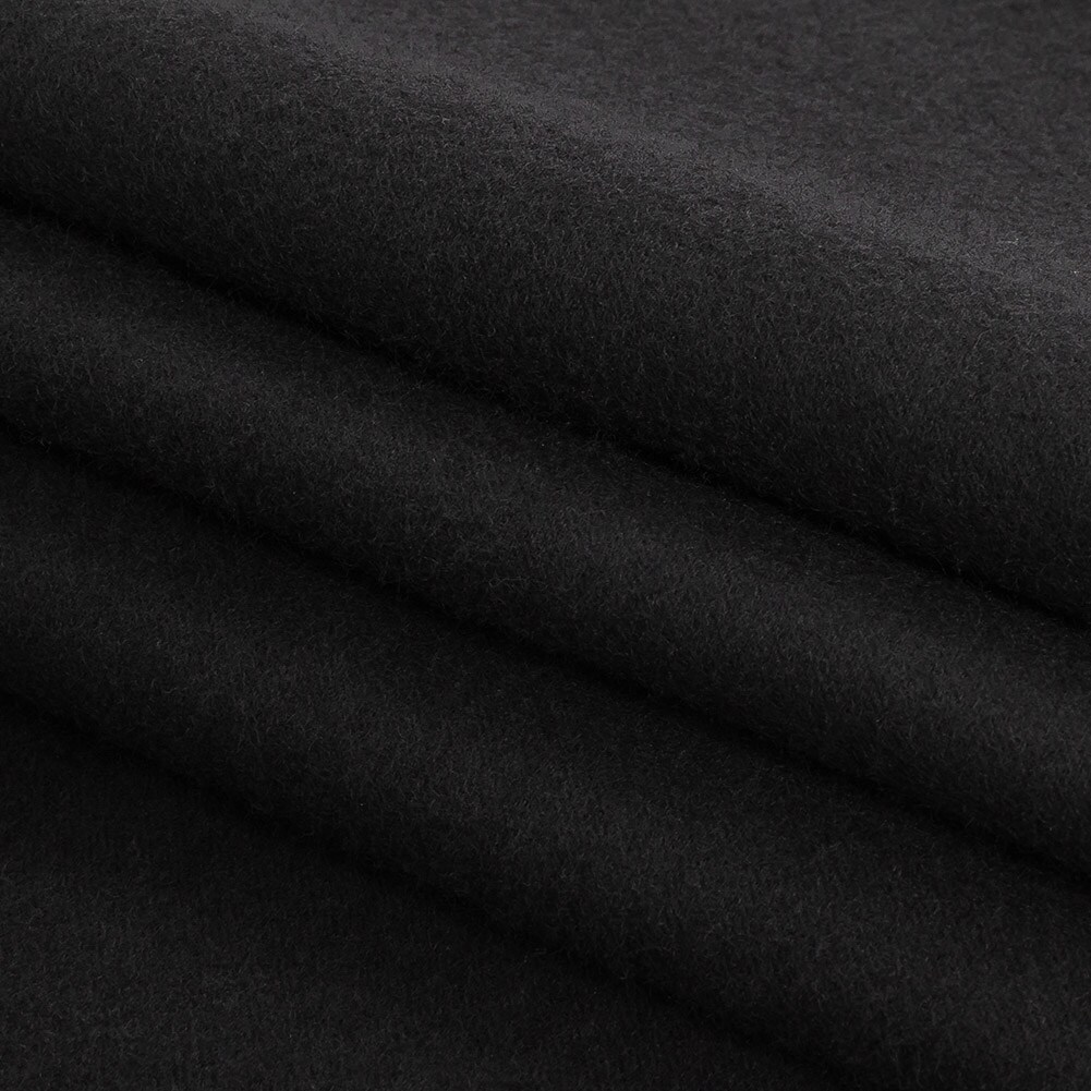 1 Yard Black Cotton Brushed Twill Lining