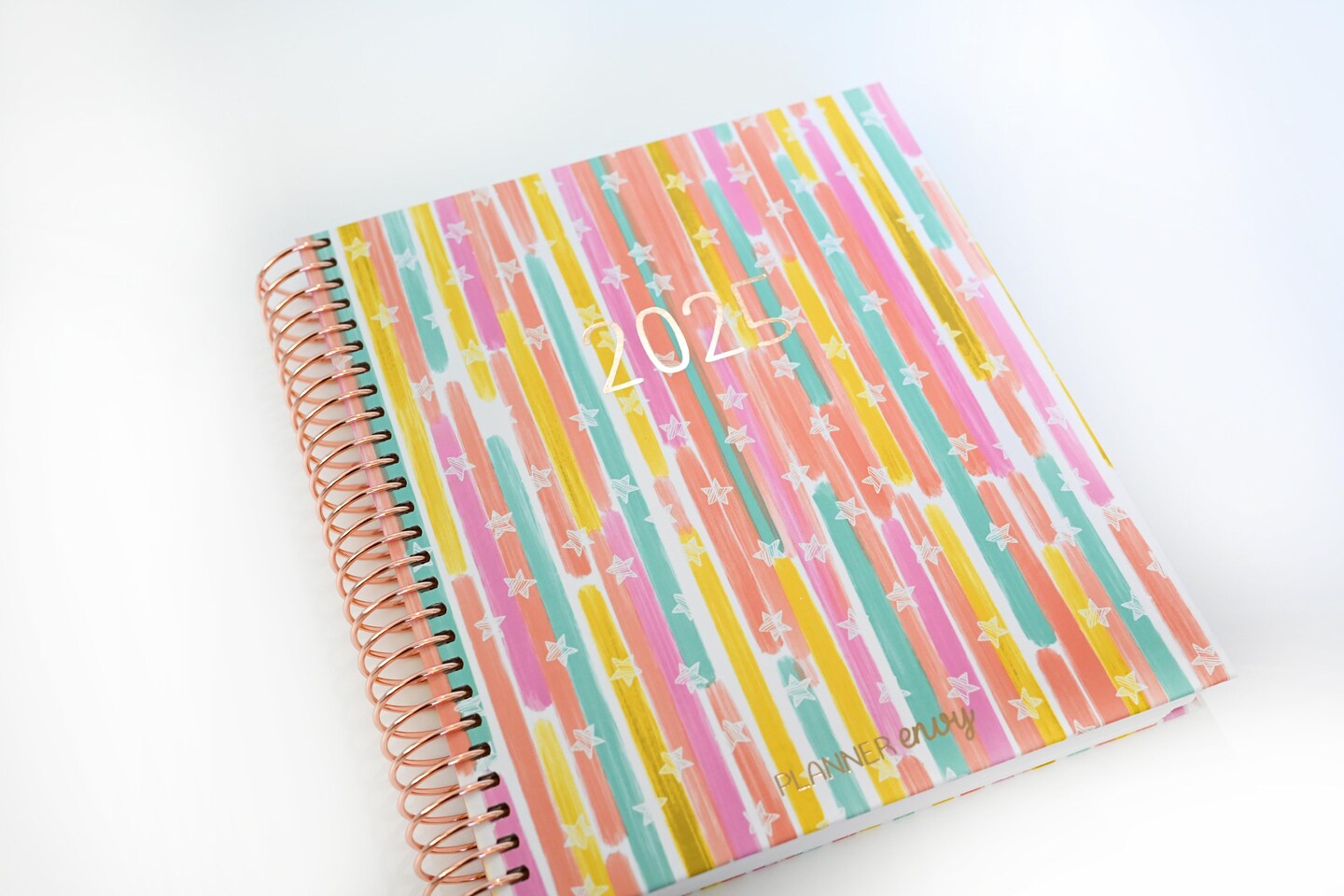 2025 Planner - Horizontal Layout, Spiral Bound - &#x22;Stars &#x26; Stripes&#x22; (#110)