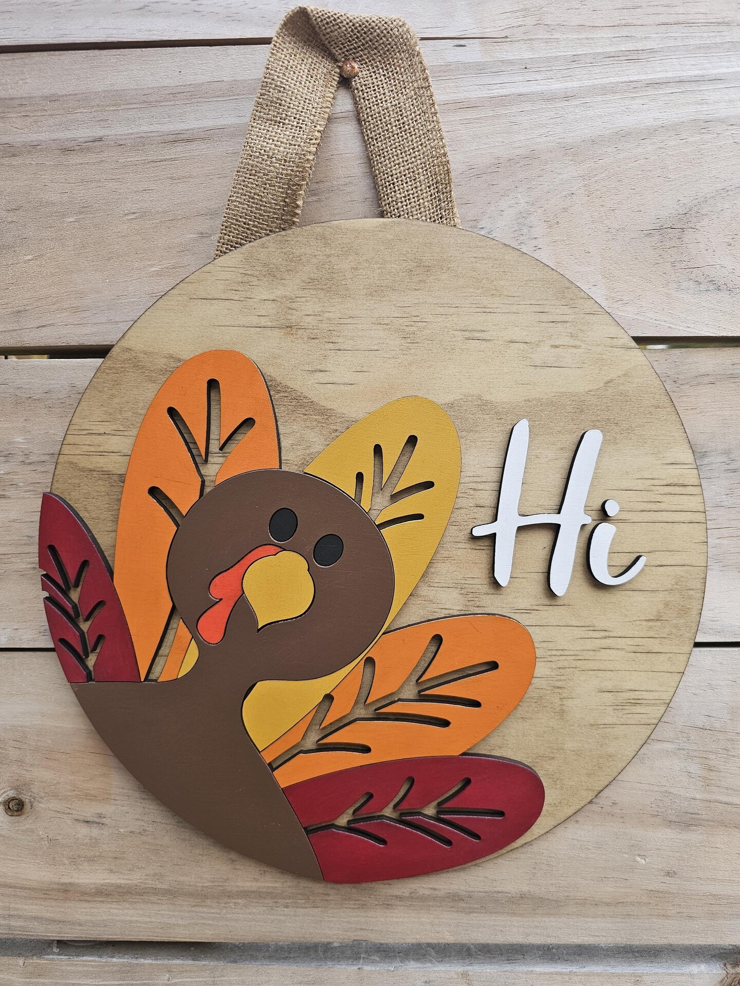 Thanksgiving door hanger, turkey door hanger, the one where it’s cheapest thanksgiving, friends