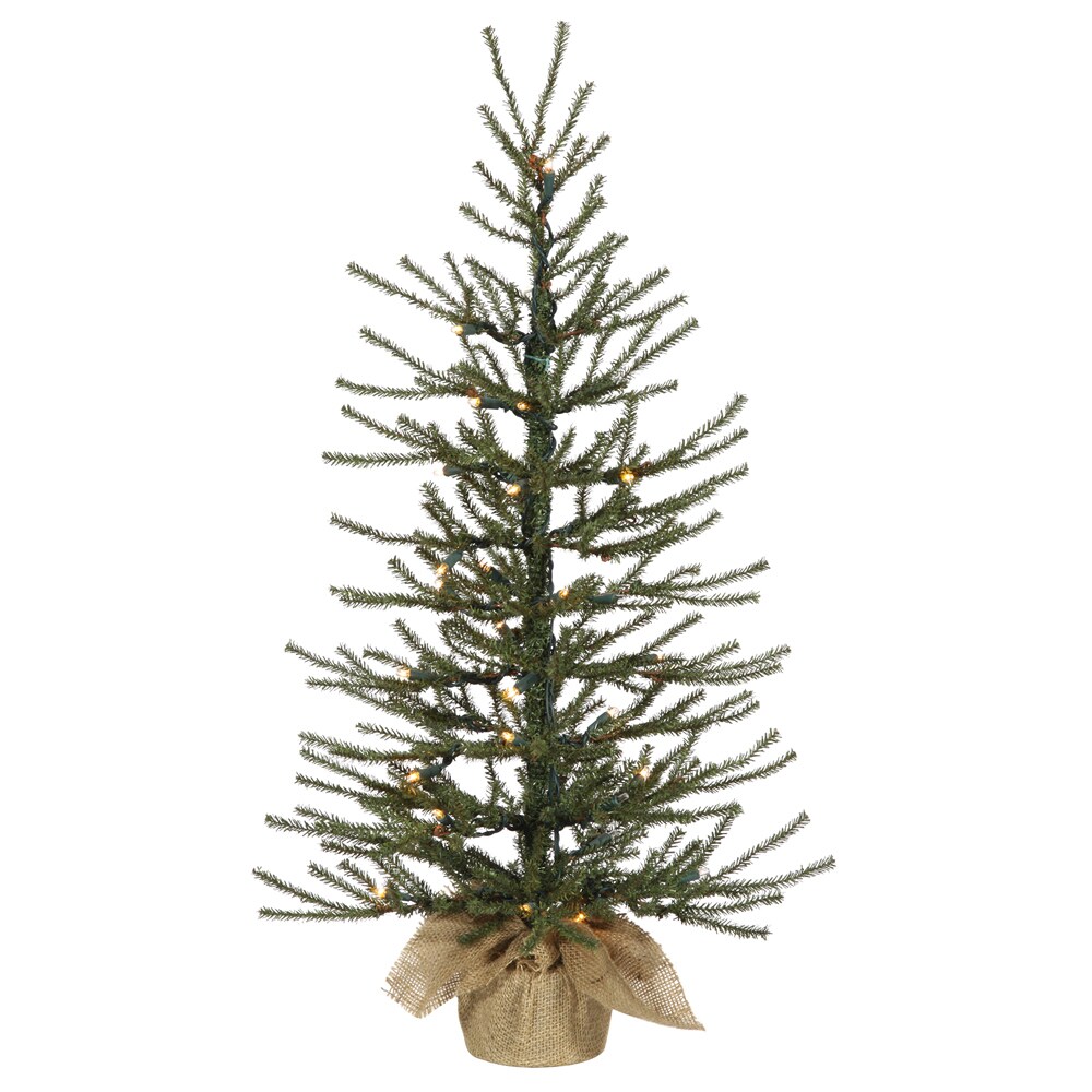 Vickerman 24" Angel Pine Artificial Christmas Tree - 35 Warm White LED Lights