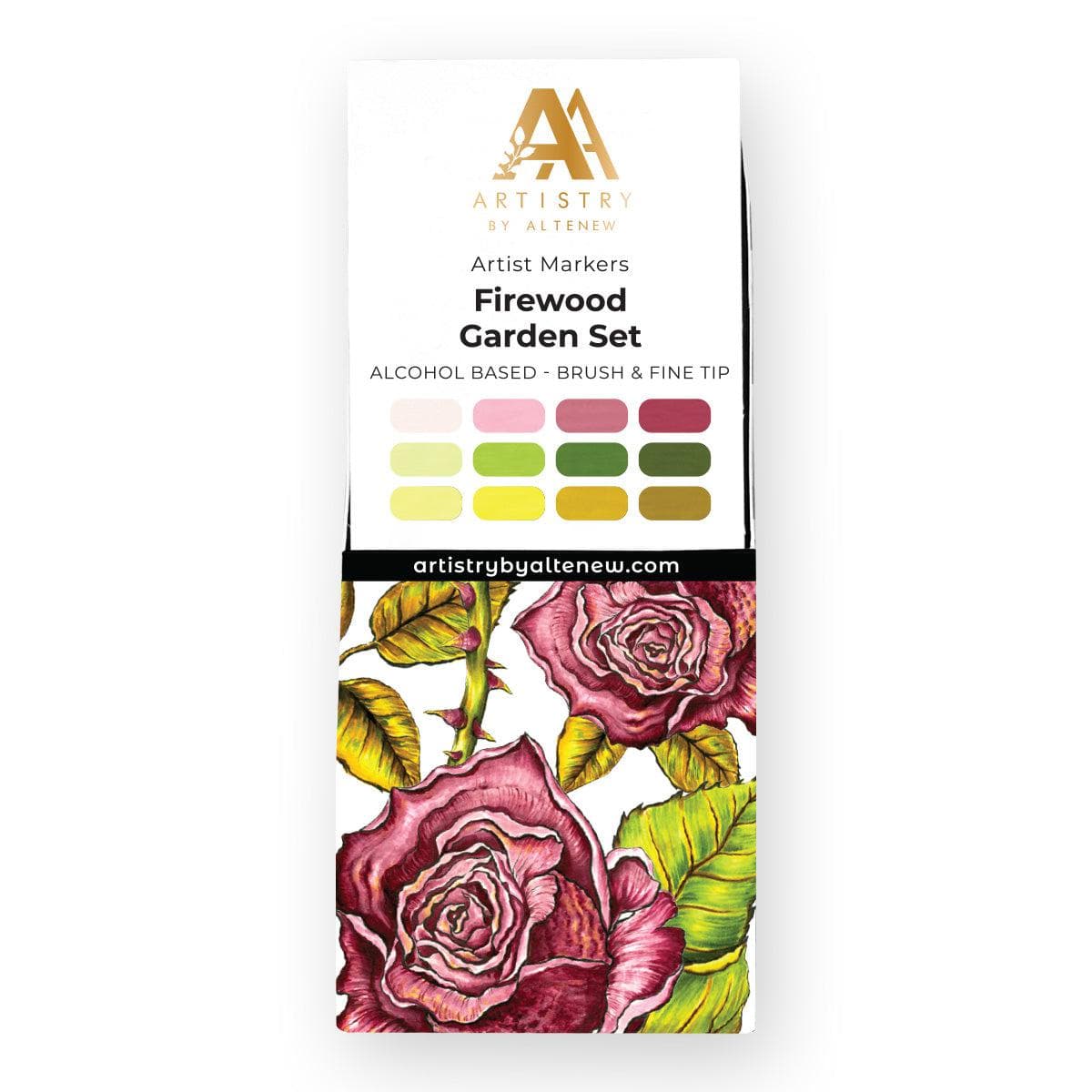 Woodland Garden &#x26; Firewood Garden Artist Alcohol Markers