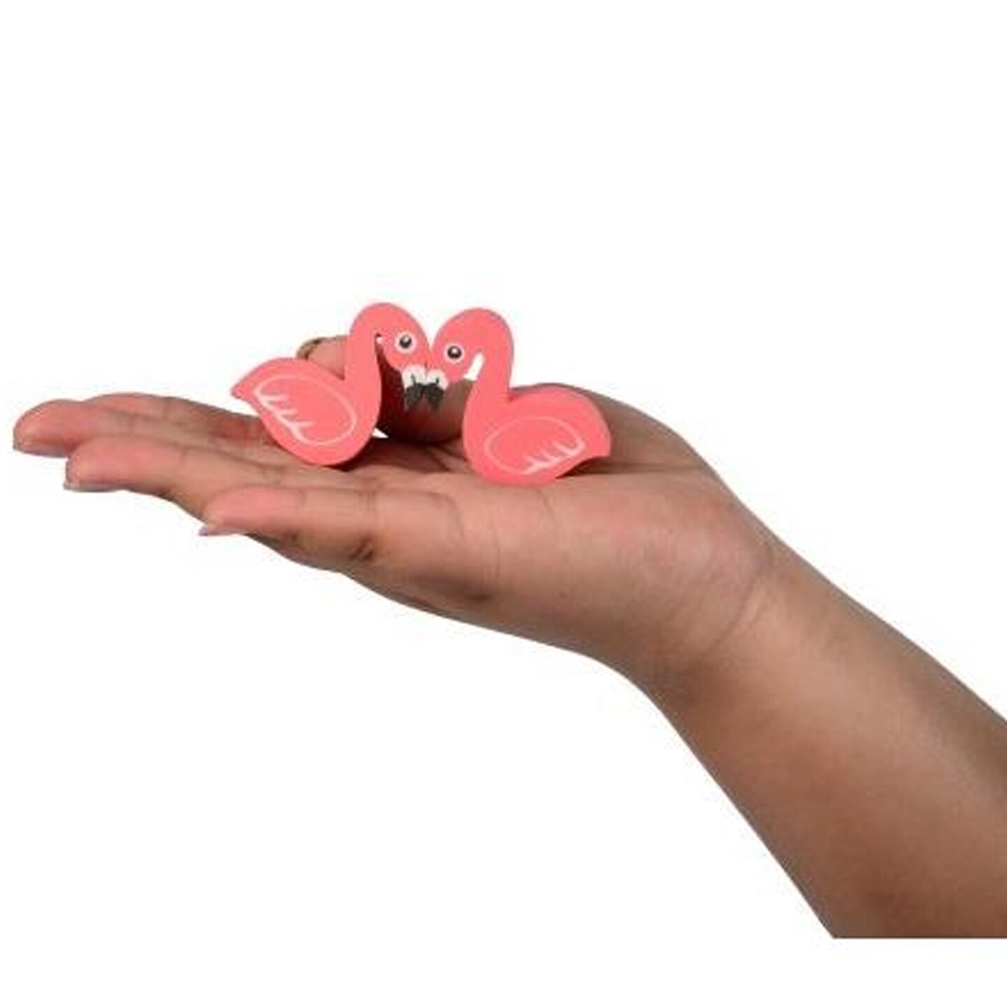 Flamingo Eraser Pencil Toppers Include 12 Units