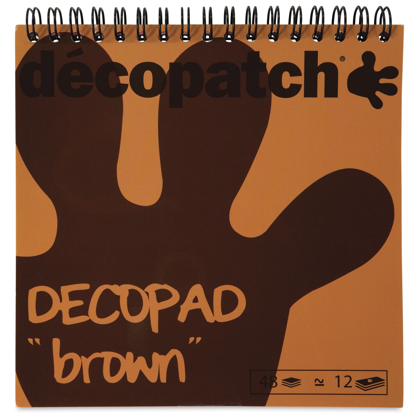 DecoPatch Paper DecoPad - Brown, 6&#x22; x 6&#x22;