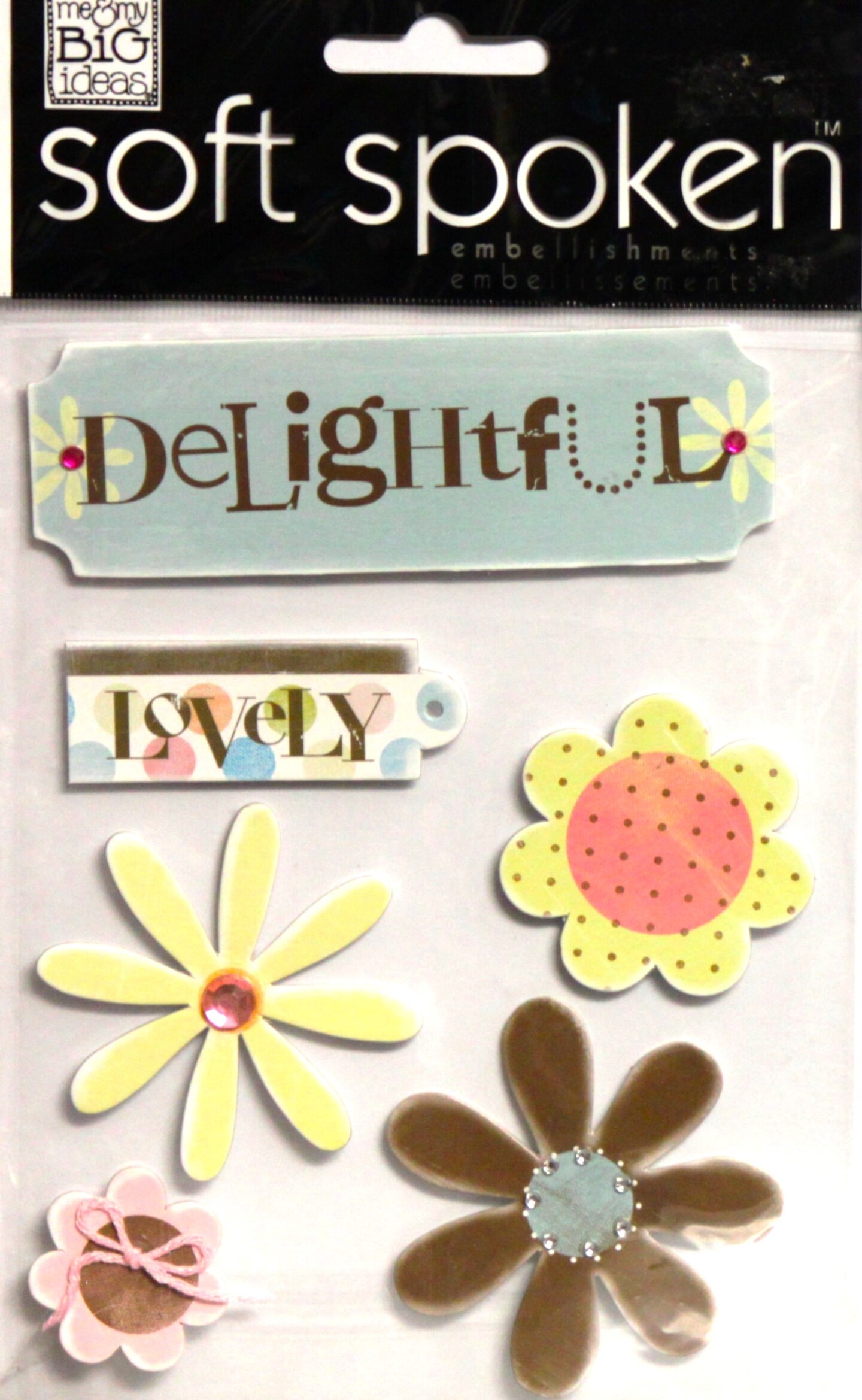 Me &#x26; My Big Ideas Flowers Dimensional Stickers