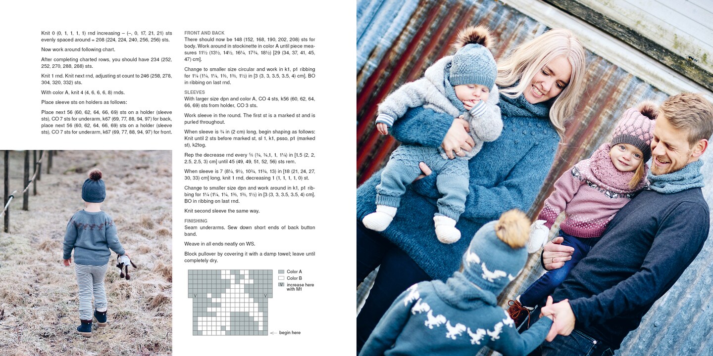 Winter Knitting for Little Sweethearts: 46 Nordic-Style Patterns for Girls, Boys, and Babies