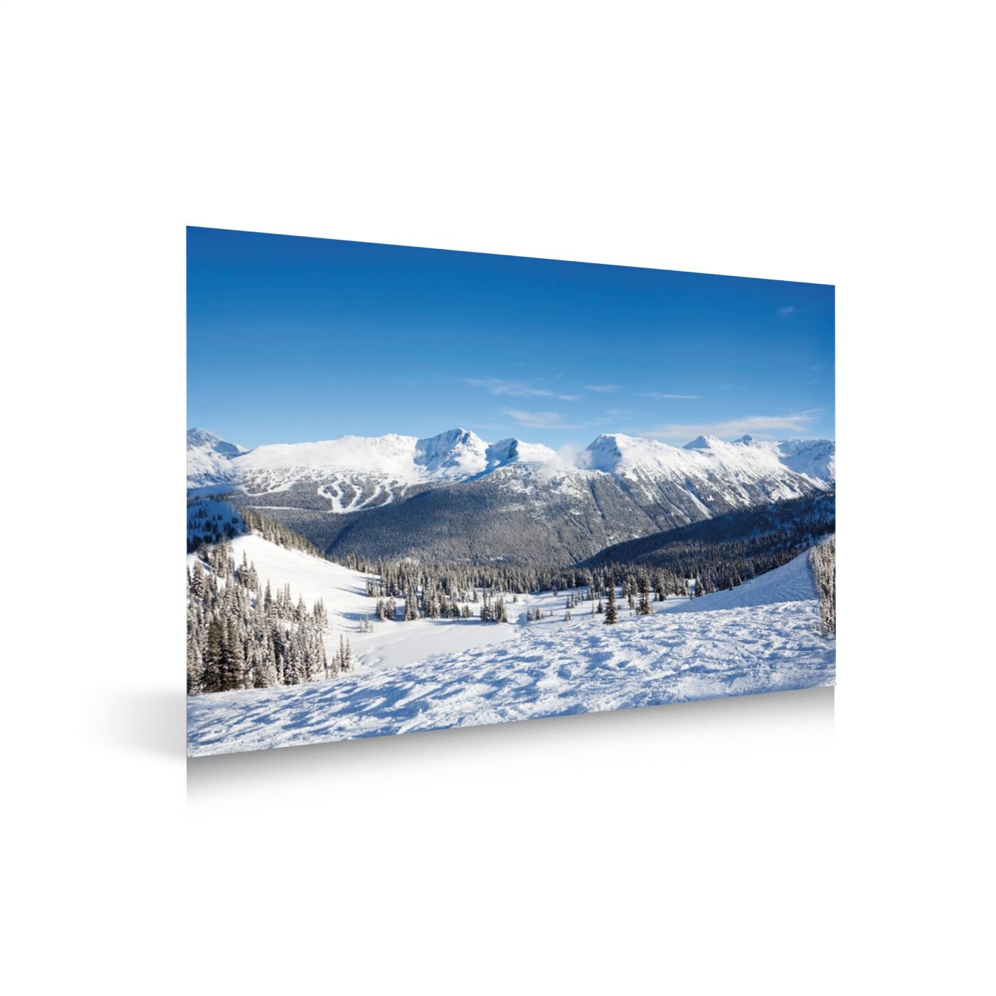 Village Background - Whistler - 30.7 x 22.8 Inch