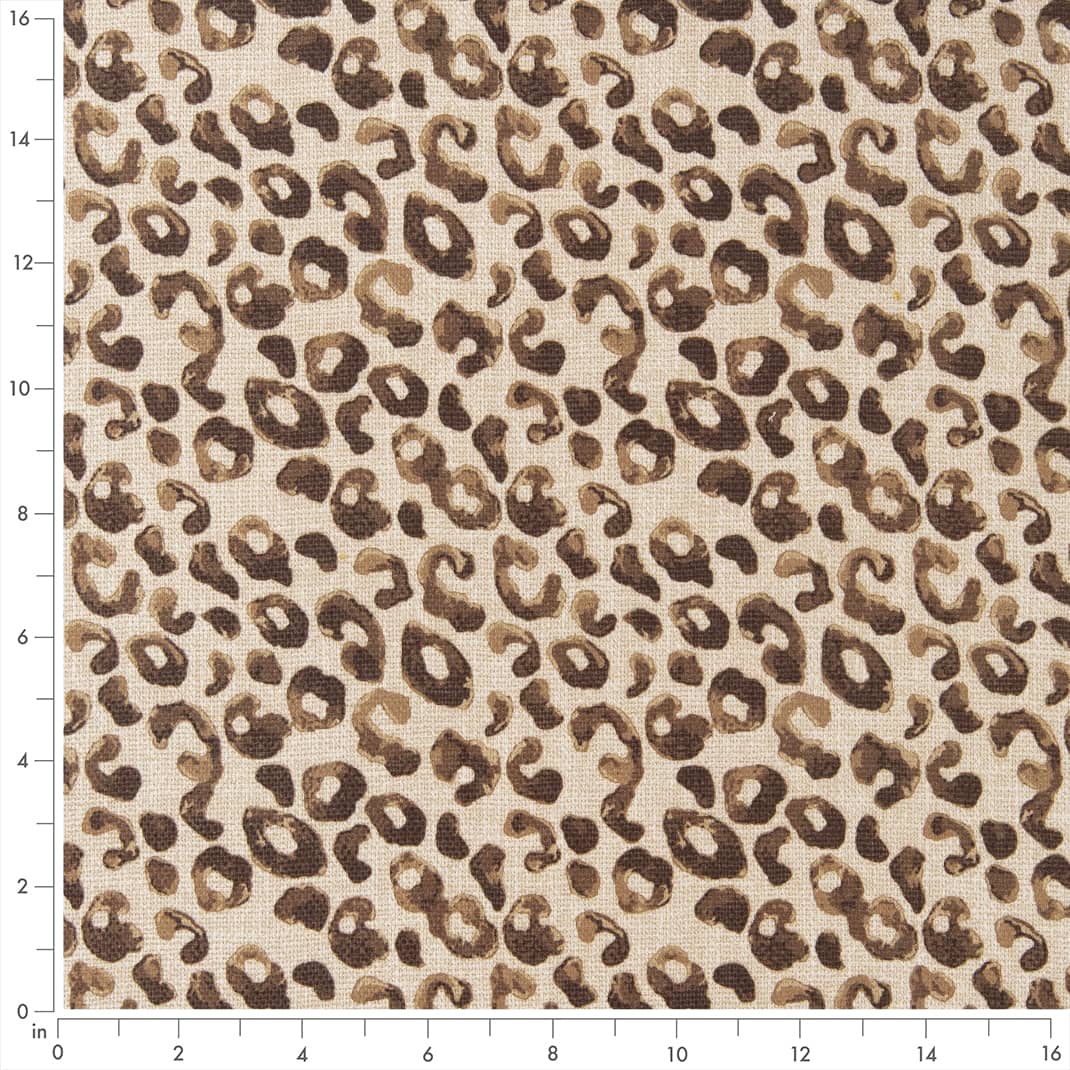 Upholstery Fabric - Brown Abstract & Geometric,Animal Print Upholstery Fabric 54 Inches"