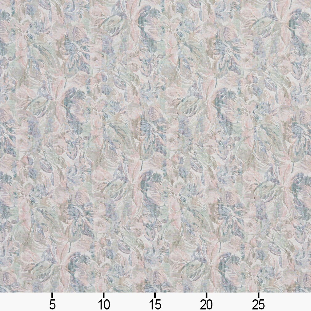 PETAL - Light Blue, Light Geen, Pink/Rose, White/Off-White Floral, Foliage, Abstract/Geometric Upholstery Fabric 54 Inches&#x22;