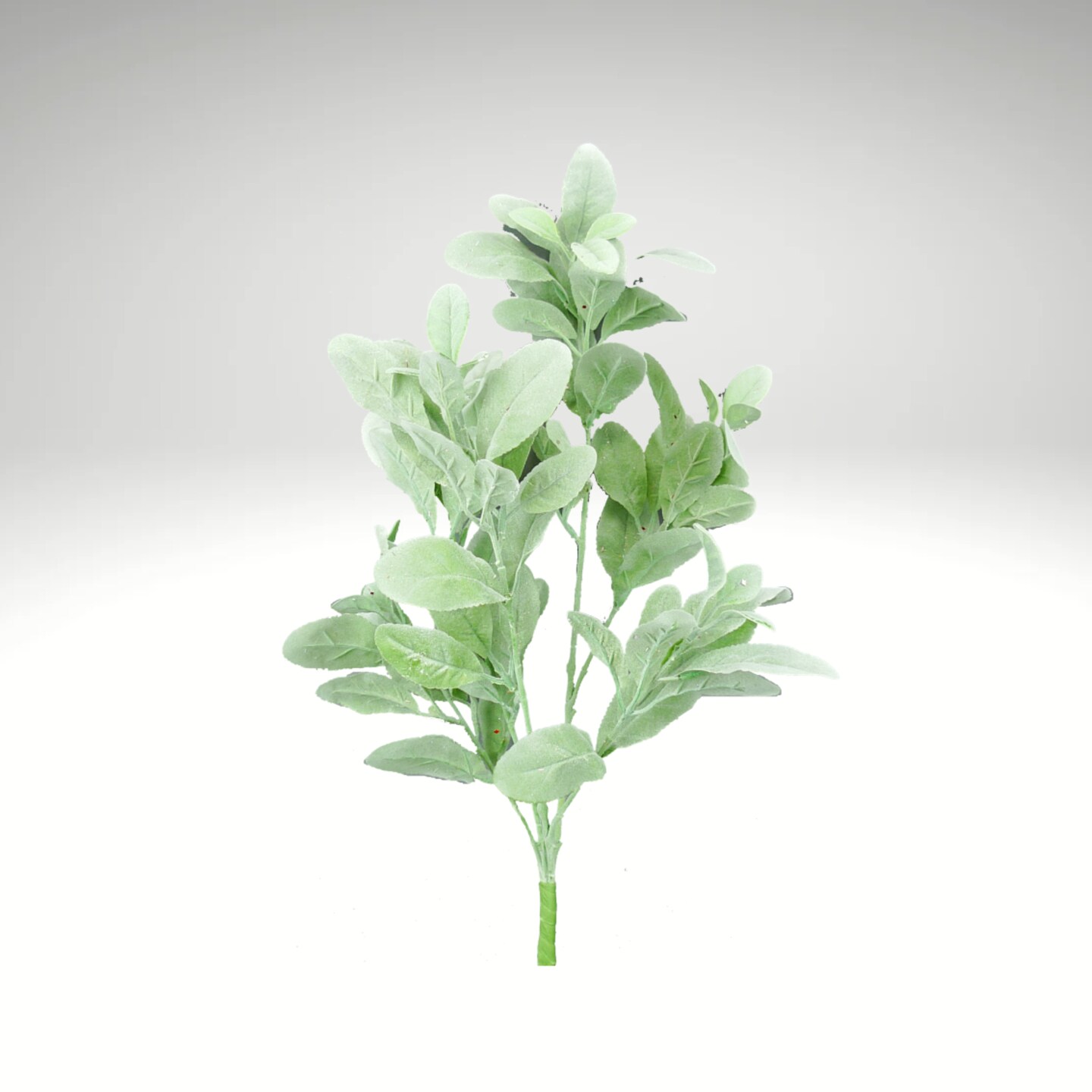 23" Artificial Lamb's Ear Bush – Faux Greenery Stems for Wreaths, Centerpieces & Farmhouse Decor-13388GN