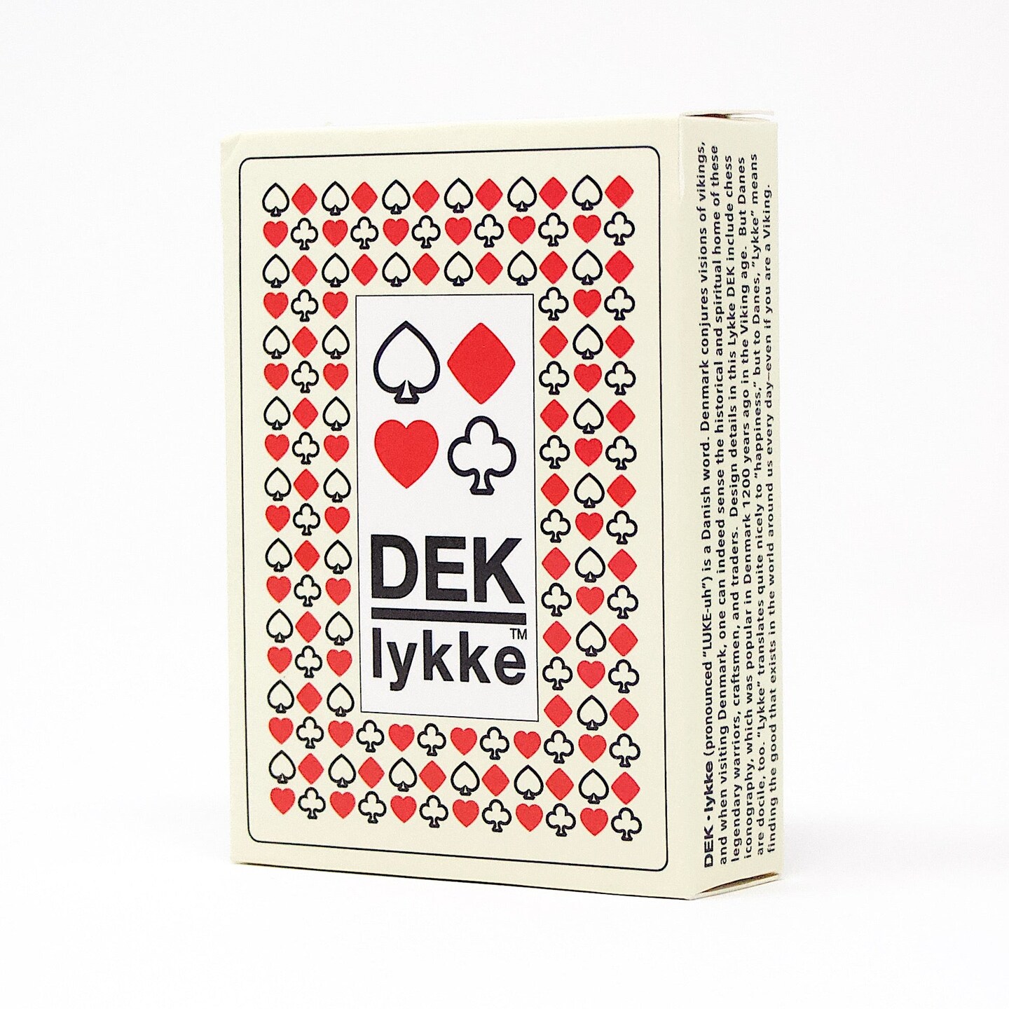 DEK of Cards: lykke (Denmark) - Impeccably Designed Scandinavian Playing Cards