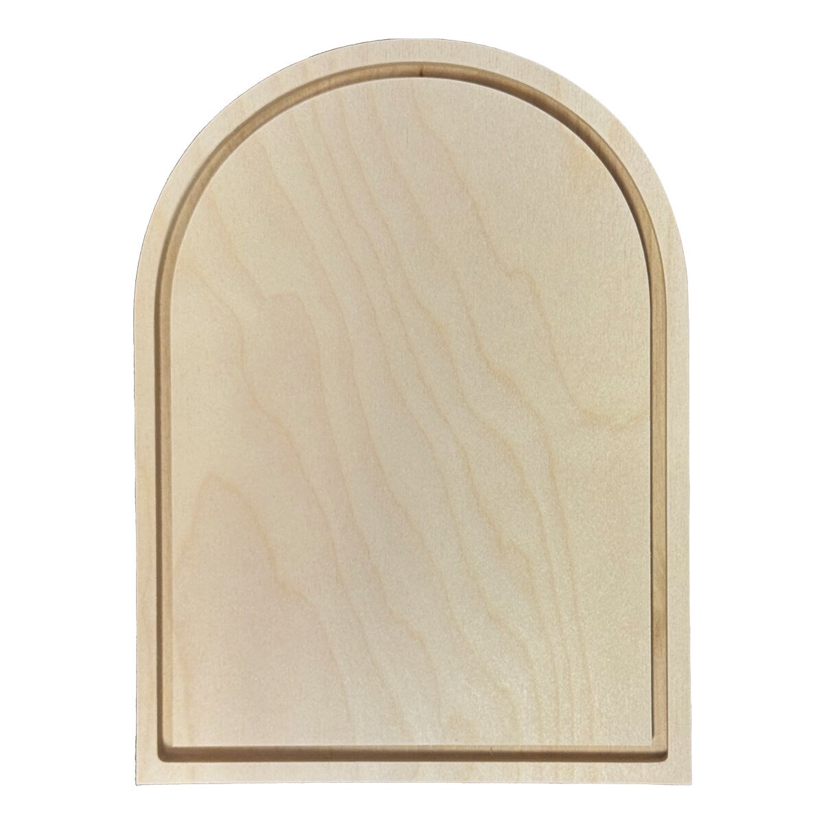 Trekell Gothic Rounded Arch Floater Panel - Wooden Painting Canvas +Frame