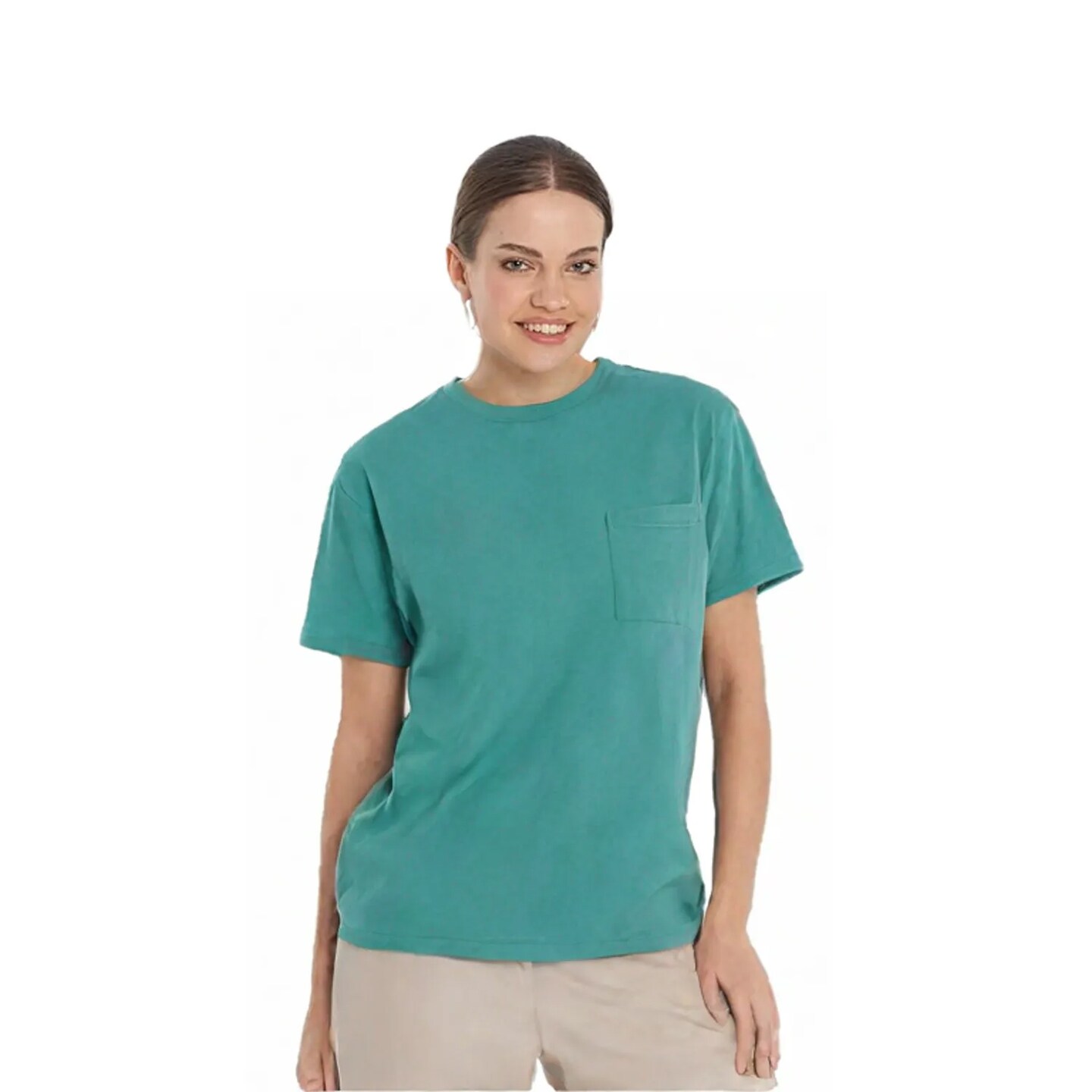 Unisex Garment-Dyed Pocket T-Shirt for Casual, Work & Everyday Vintage Wear