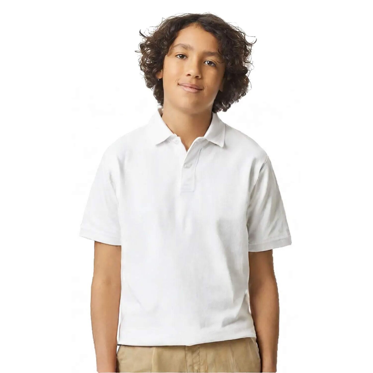 12 Pack Gildan Youth DryBlend Polo for Sports & Casual Wear Moisture Wicking Knit Polo