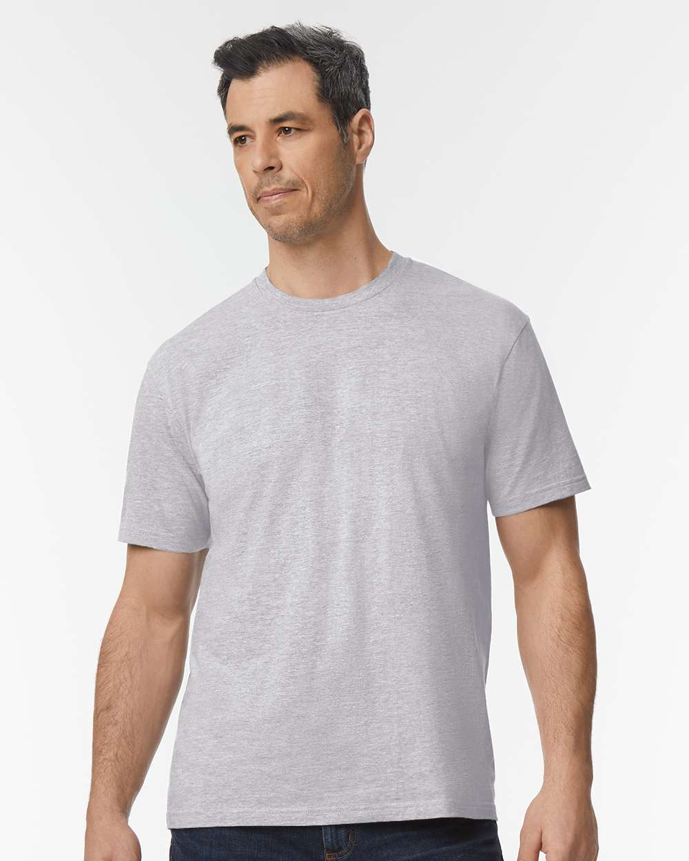 Gildan Softstyle Midweight Crewneck Short Sleeve T-Shirt for Custom Printing & Everyday Wear Cotton Tee