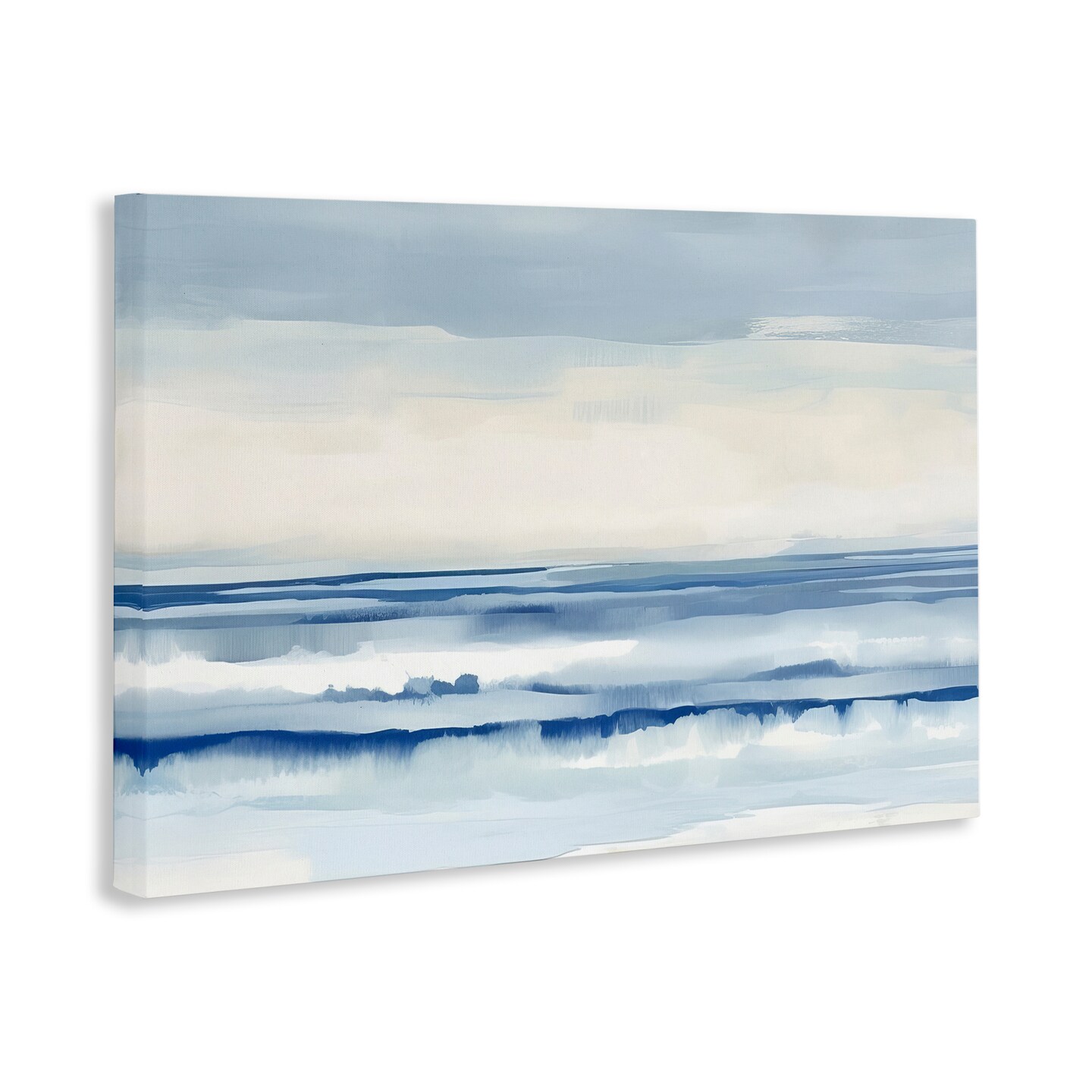 Stupell Industries Abstract Layered Beach Waves Canvas Wall Art Design by Irena Orlov