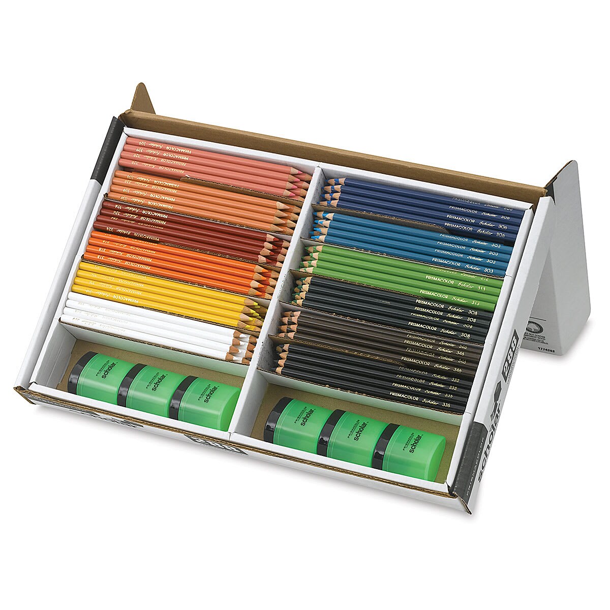 Prismacolor Scholar Colored Pencils - Set of 288, Classroom Pack, Assorted Colors