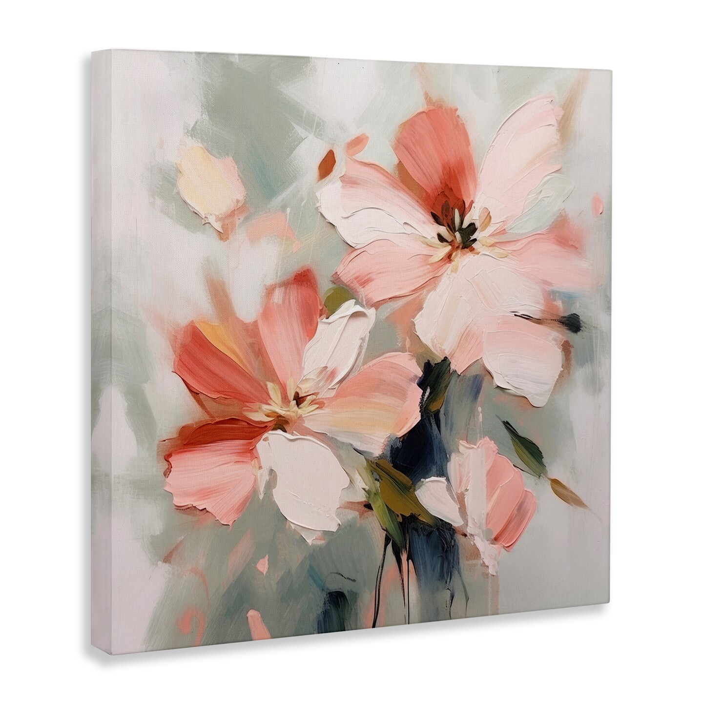 Stupell Industries Charming Pink Blossoms Canvas Wall Art Design by Irena Orlov
