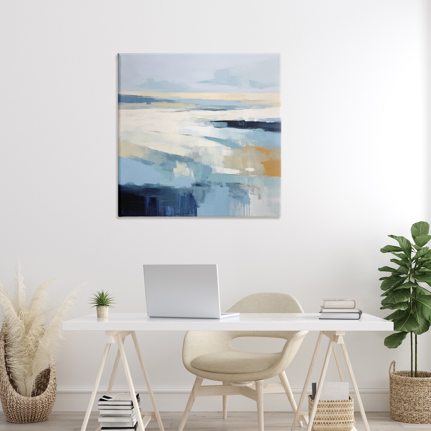 Stupell Industries Energetic Flowing Terrain Canvas Wall Art Design by Irena Orlov