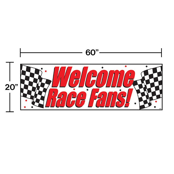 Racing Giant Party Banner