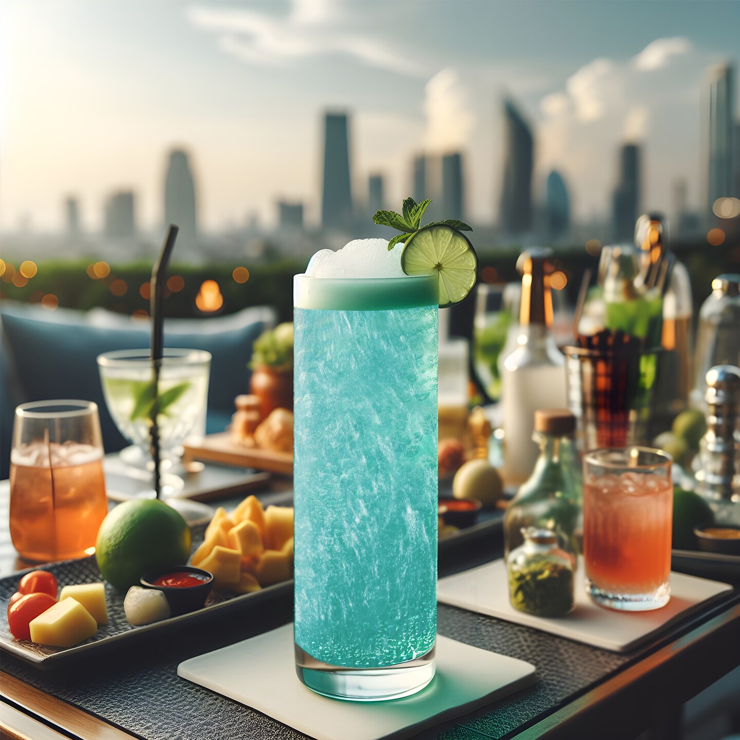 Brew Glitter - Teal Edible Drink Glitter (4g, x1 Flip-Cap Jar) for Beer, Cocktails and Beverages