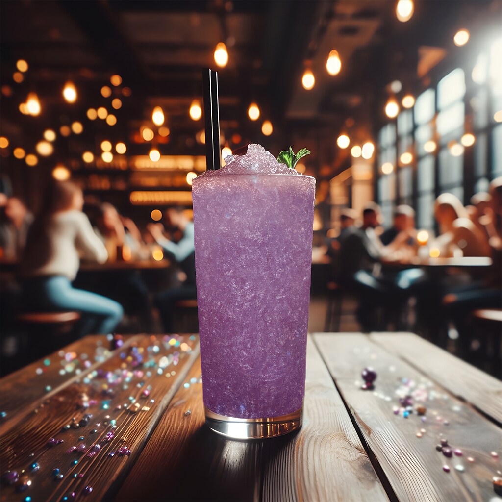 Brew Glitter - Light Purple Edible Drink Glitter (4g, x1 Flip-Cap Jar) for Beer, Cocktails and Beverages