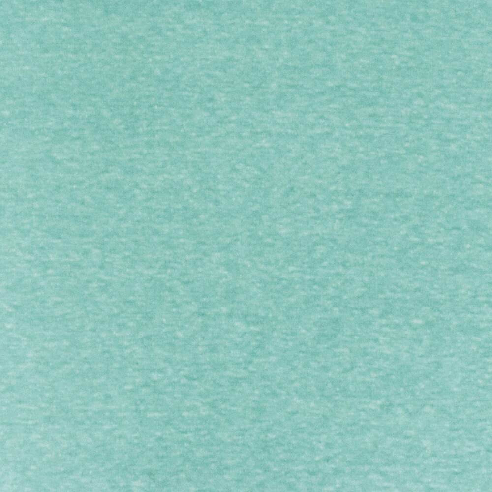 Clean Teal-White Slub Texture Stretch Polyester Jersey Knit Fabric By the Yard
