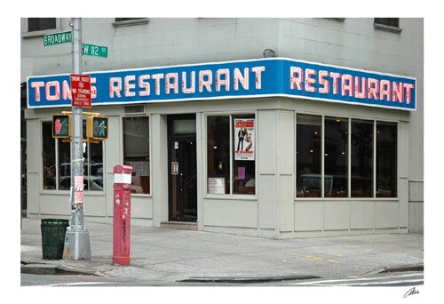 Tom&#x27;s Restaurant by Igor Maloratsky Wall Art D&#xE9;cor 13 x 19 Art Print