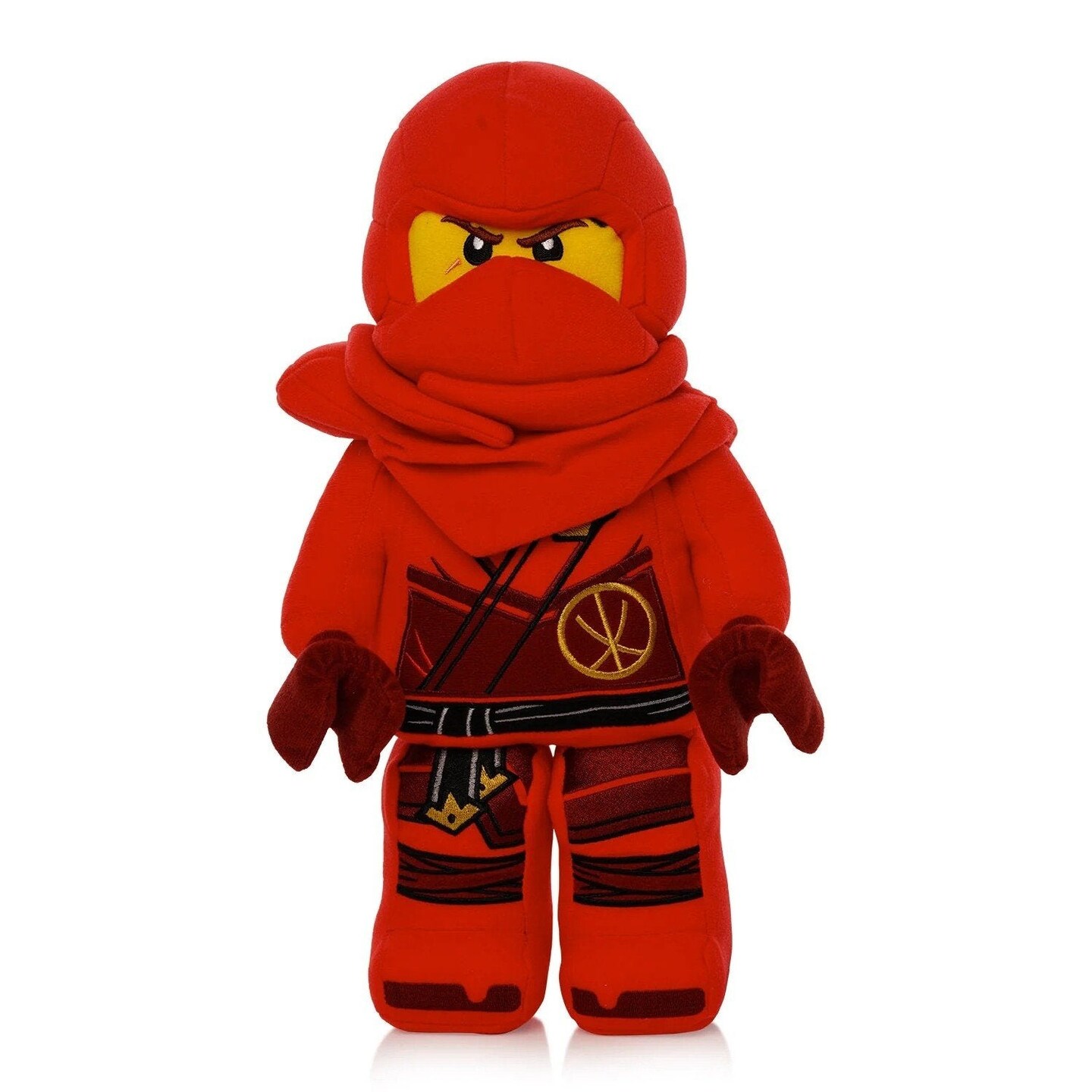 Manhattan Toy LEGO NINJAGO Kai Red Ninja Warrior Plush Minifigure Character (2023 Release)