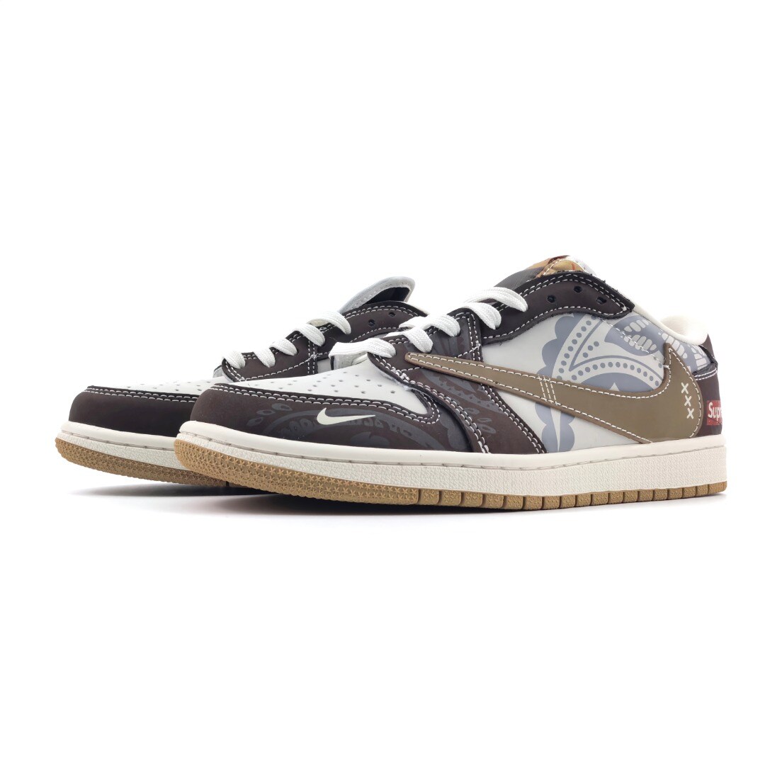 Supreme10NIKE×TRAVIS SCOTT AIR JORDAN Travis Scott x Fragment Design x Jordan Air Jordan 1 Low OG SP