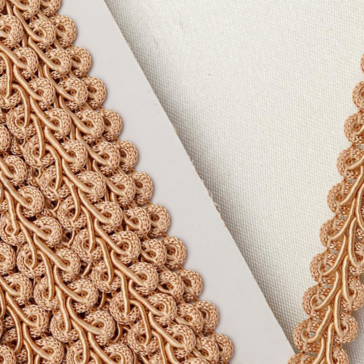 1/2&#x22; x 15 Yards Tan Gimp Braid 5 Packs Gimp Braid Trim