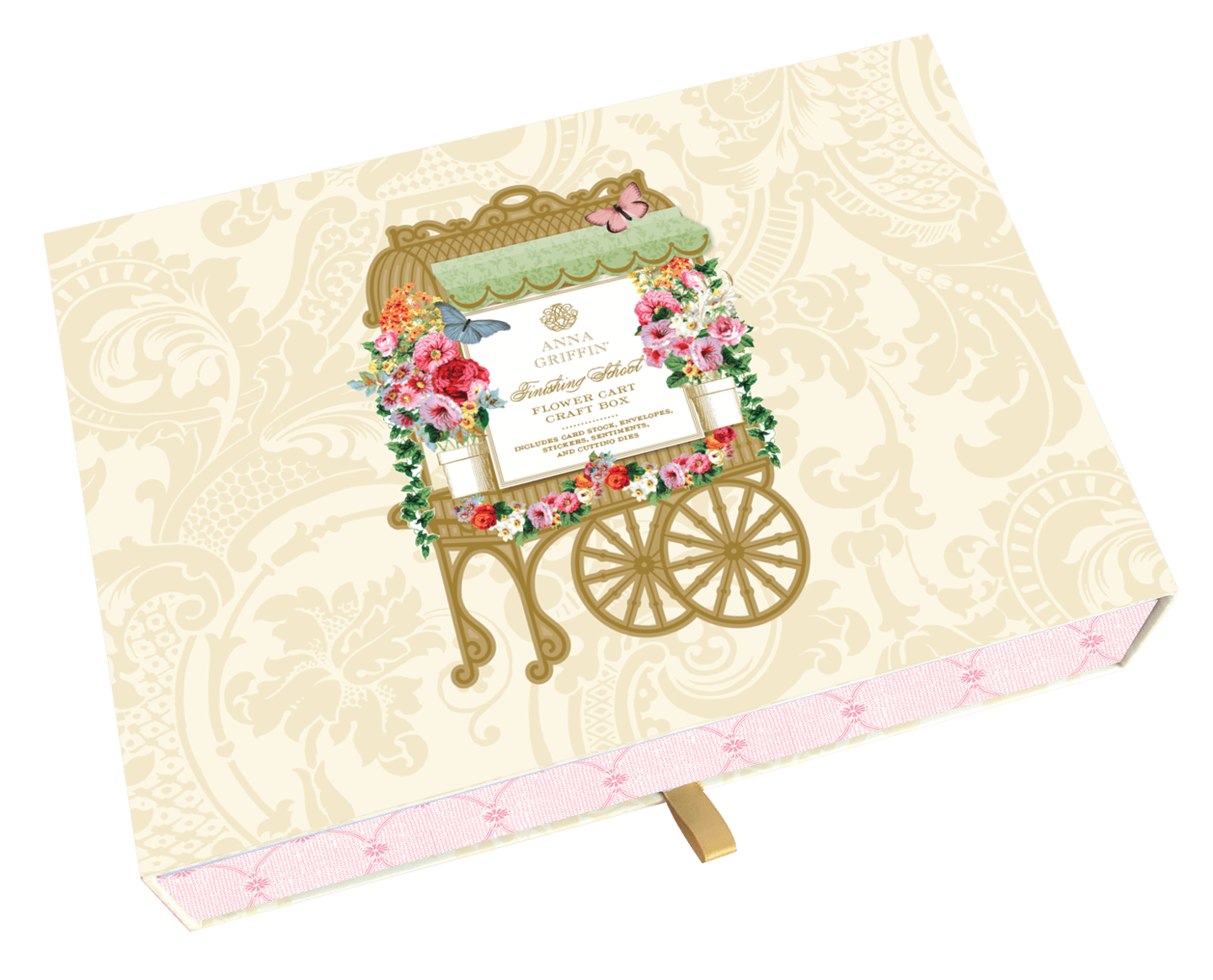 Flower Cart Easel Finishing School Craft Box