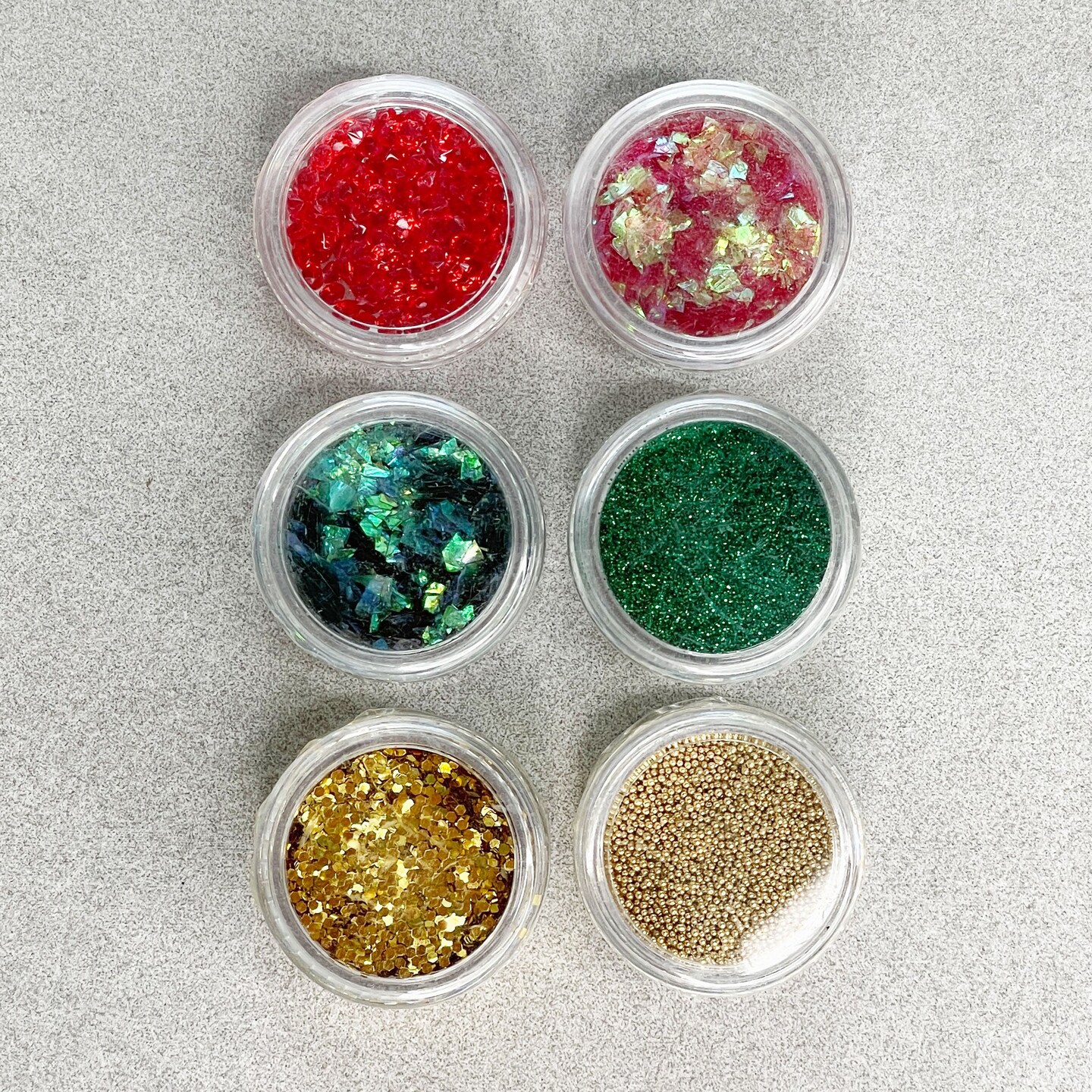 Resin Craft By Me&#x2122; Christmas Mixed Inclusions 6pc