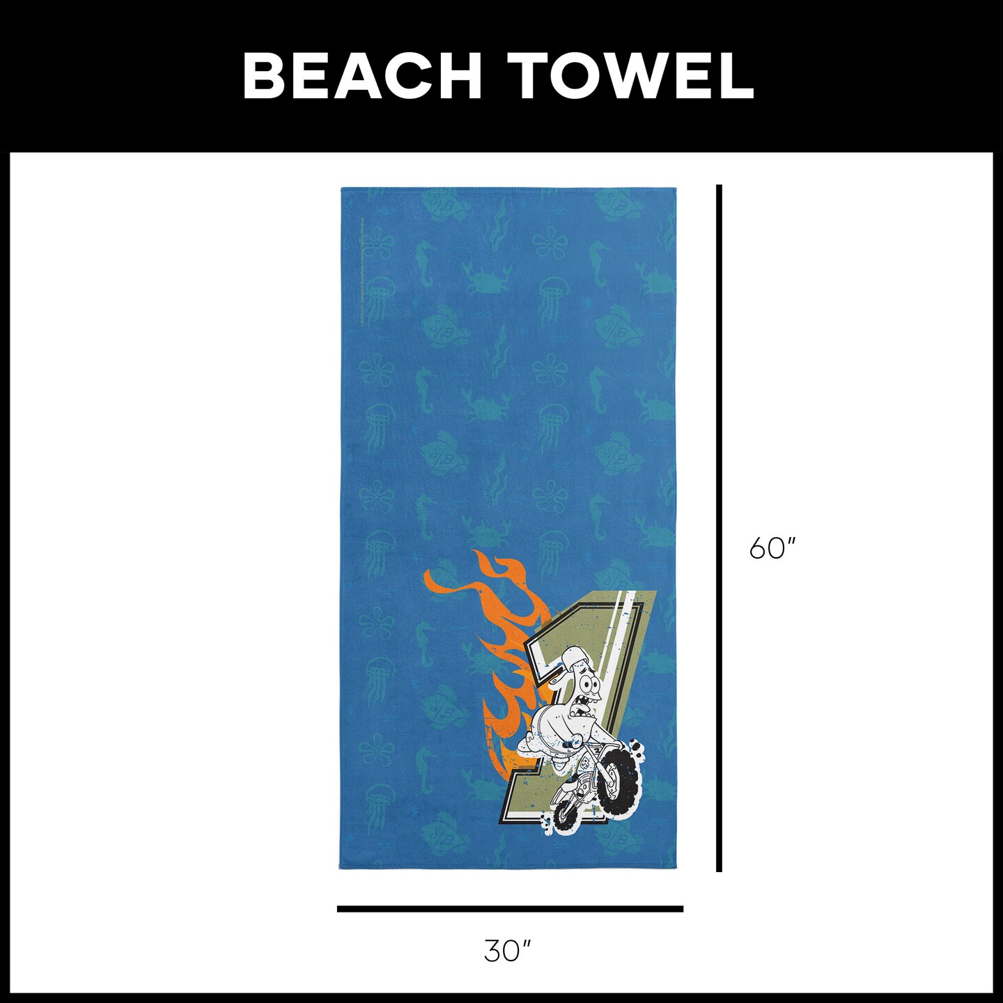 Nickelodeon Spongebob Squarepants Beach Towel